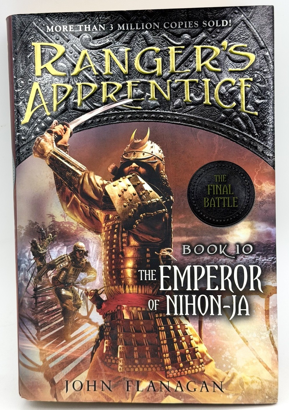 SIGNED INSCRIBED Ranger’s Apprentice: The Final Battle John Flanagan 2010 1st ED
