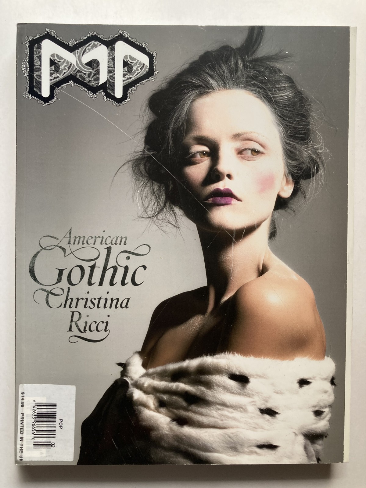 CHRISTINA RICCI 2004 POP Fashion Magazine #9 KATE MOSS 370 Pages NEW