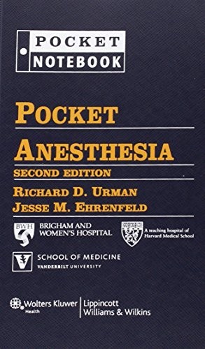 Pocket Anesthesia (Pocket Notebook)…, Jesse M. Ehrenf