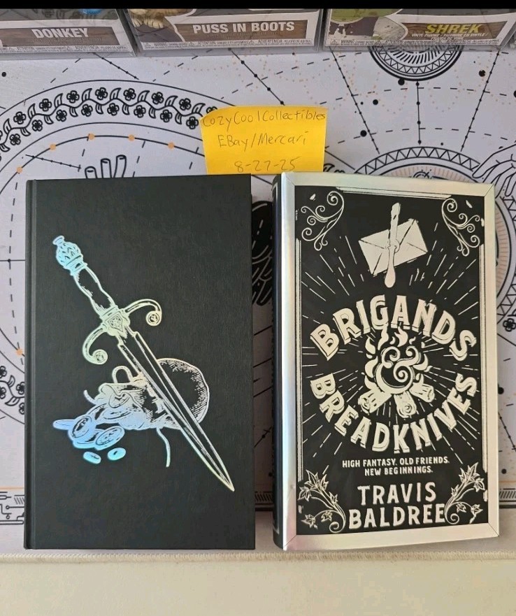 Fairyloot Brigands & Breadknives by Travis Baldree Special Edition SPRAYED EDGES