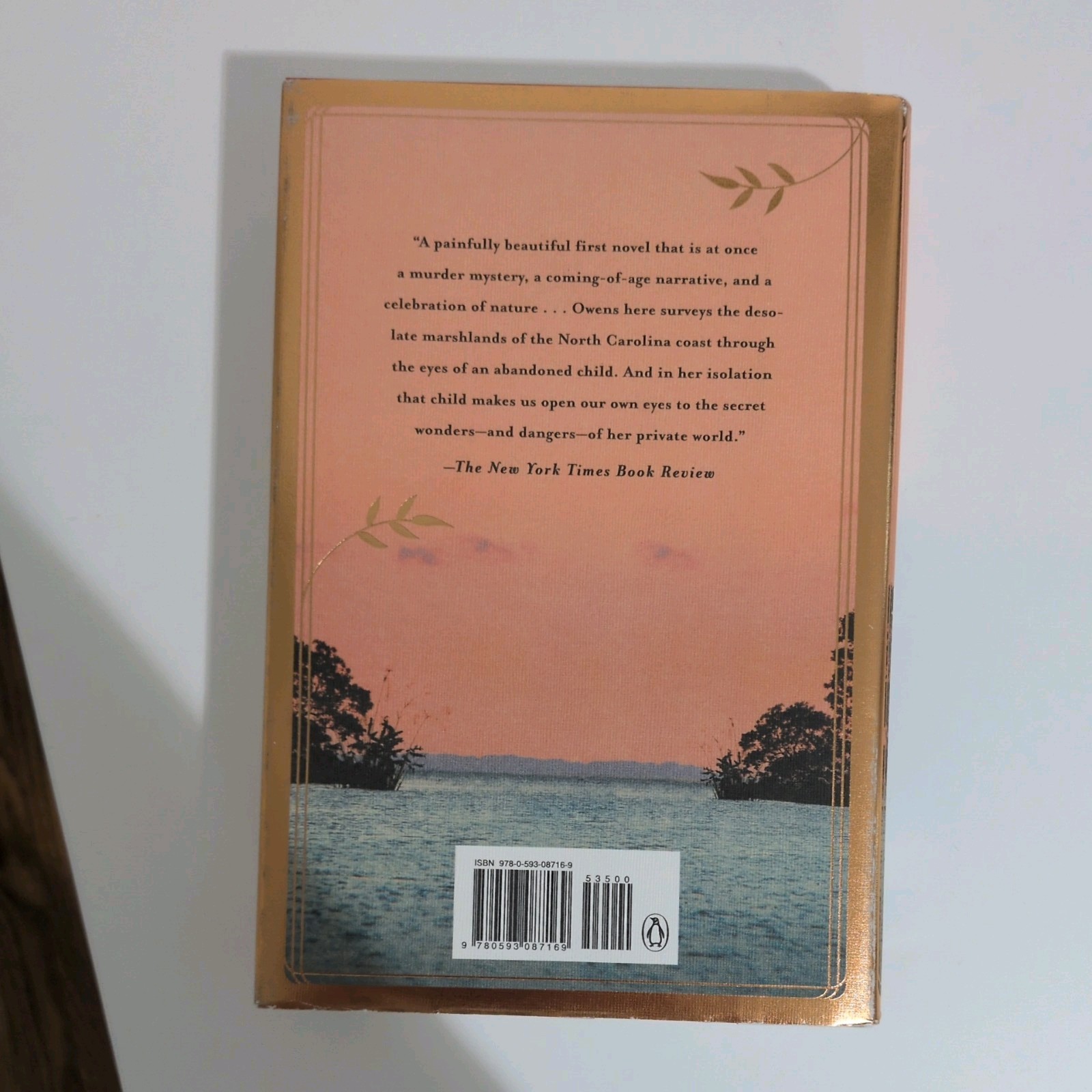 Where the Crawdads Sing Delia Owens Deluxe Edition SIGNED Nice Copy!! Beautiful!
