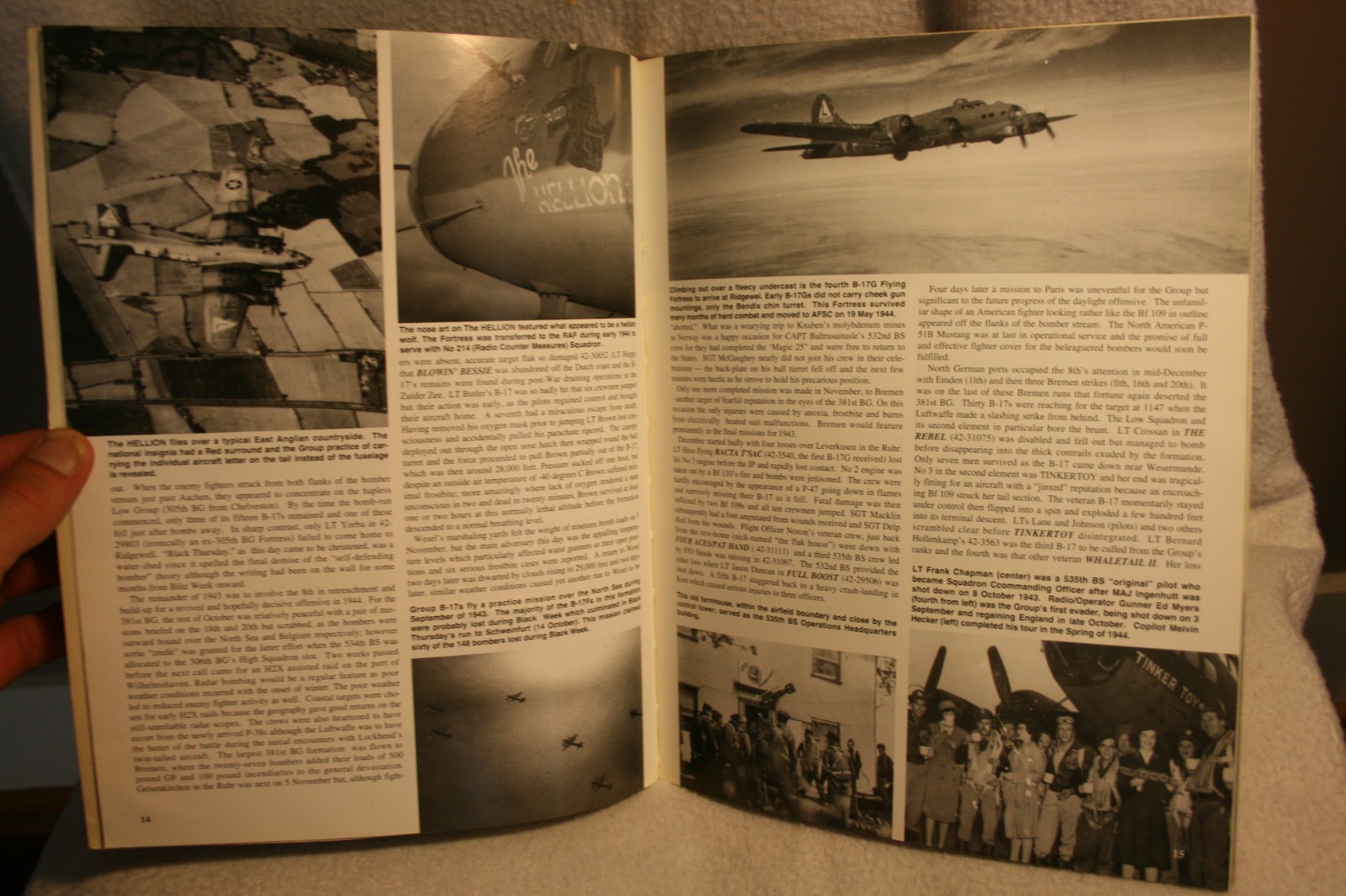 381st Bomb Group 381BG Squadron Signal Book # 6174 Acceptable Condition