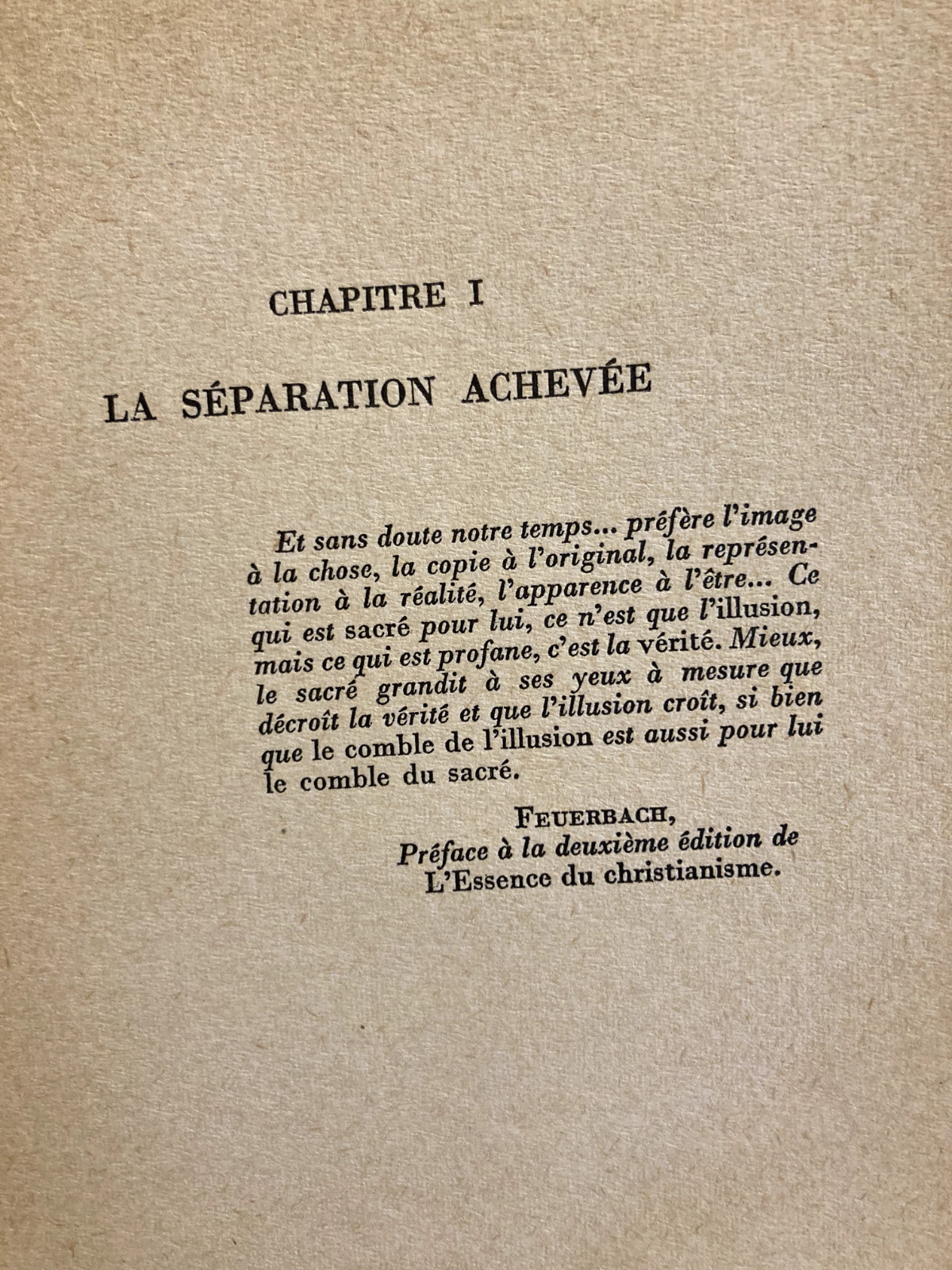 La Société du Spectacle by Guy Debord, 1st edition (Society of the Spectacle)