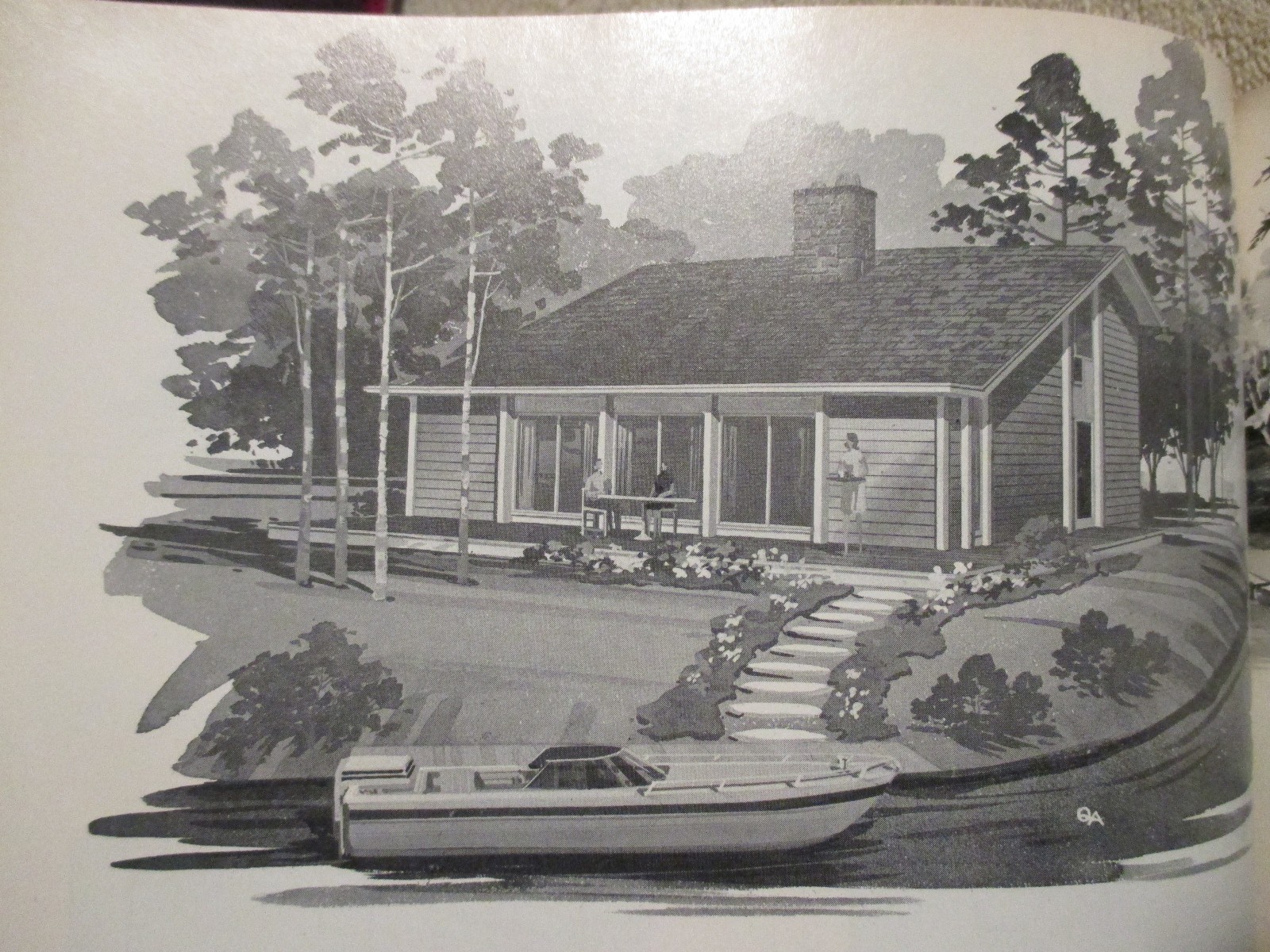 1991 Home Planners VACATION & SECOND HOMES plan book 258 designs Architecture