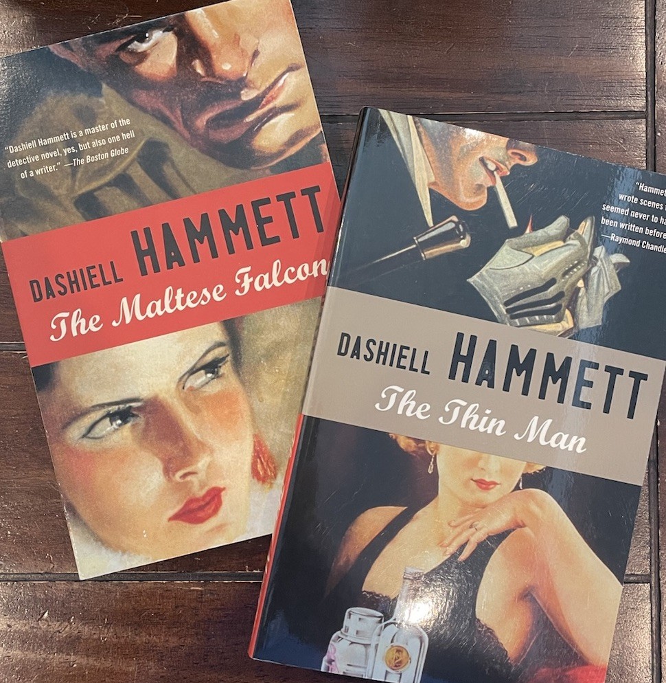 Maltese Falcon and The Thin Man by, Dashiell Hammett | 2 Book LOT