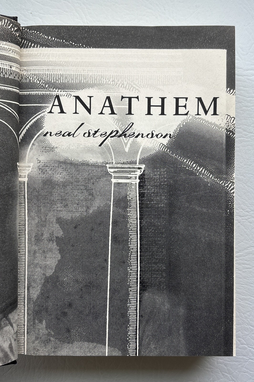 Anathem Neal Stephenson 1st Edition 2nd Printing Hardcover 2008