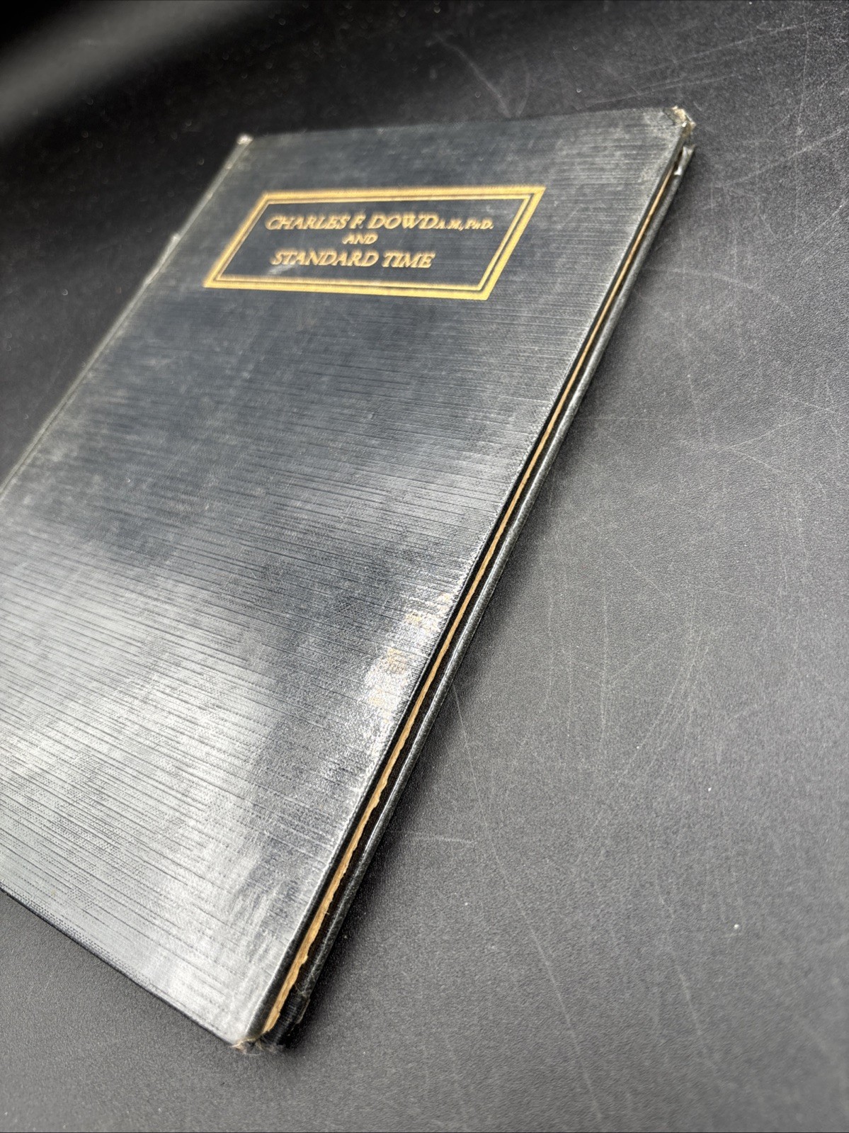 1930 Charles Dowd & Standard Time 1st Ed. Knickerbocker Railroad Time Zones