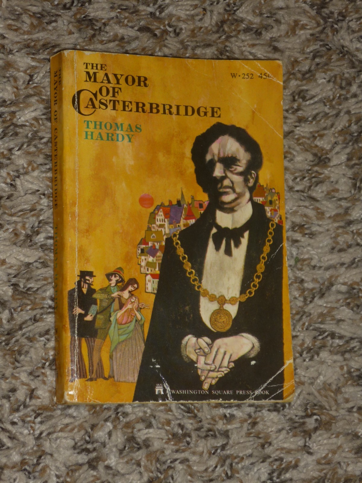 The Mayor of Casterbridge by Thomas Hardy, VTG Washington Square Press PB 1963