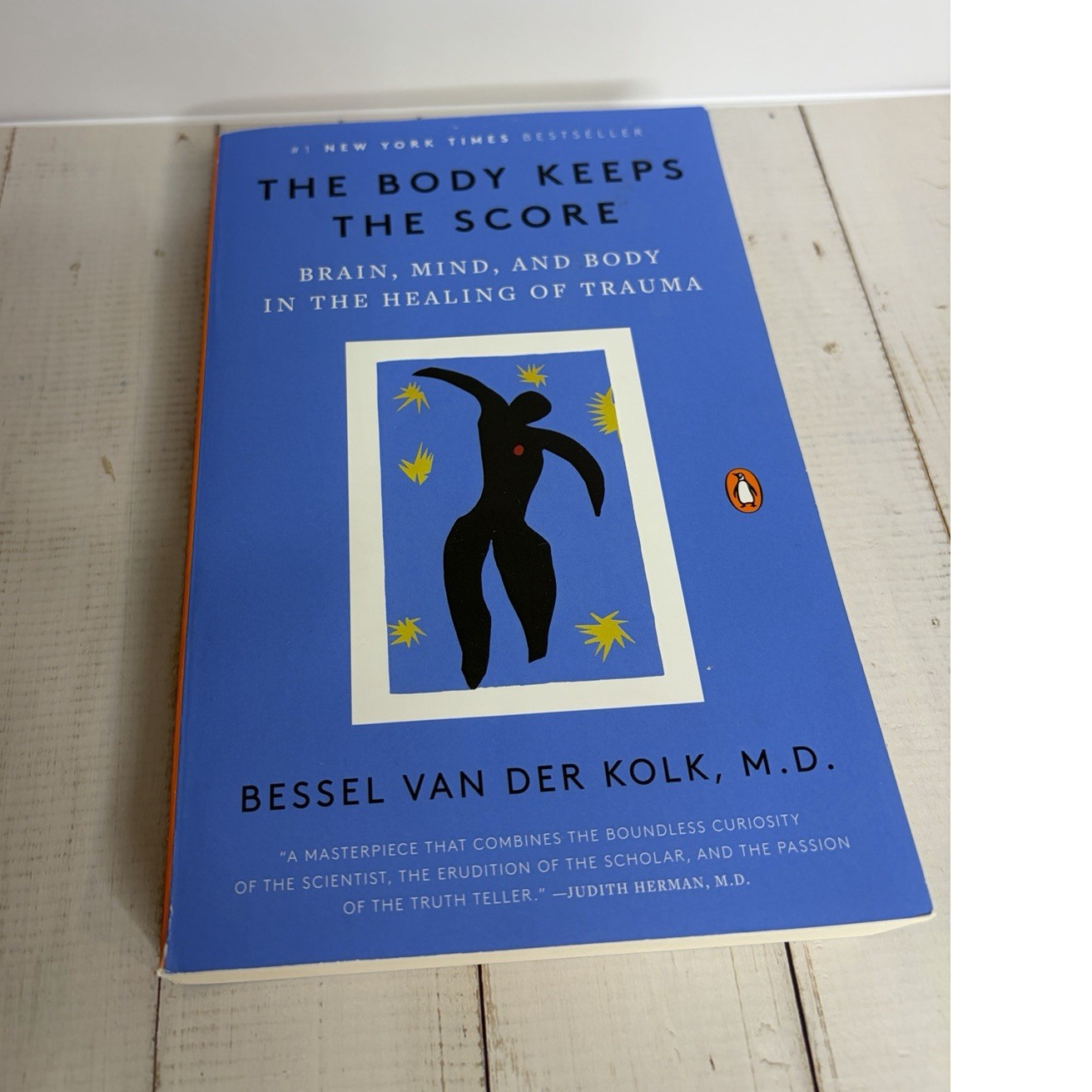 Body Keeps the Score by Bessel Van Der Kolk, Trade Paperback, Penguin 2015