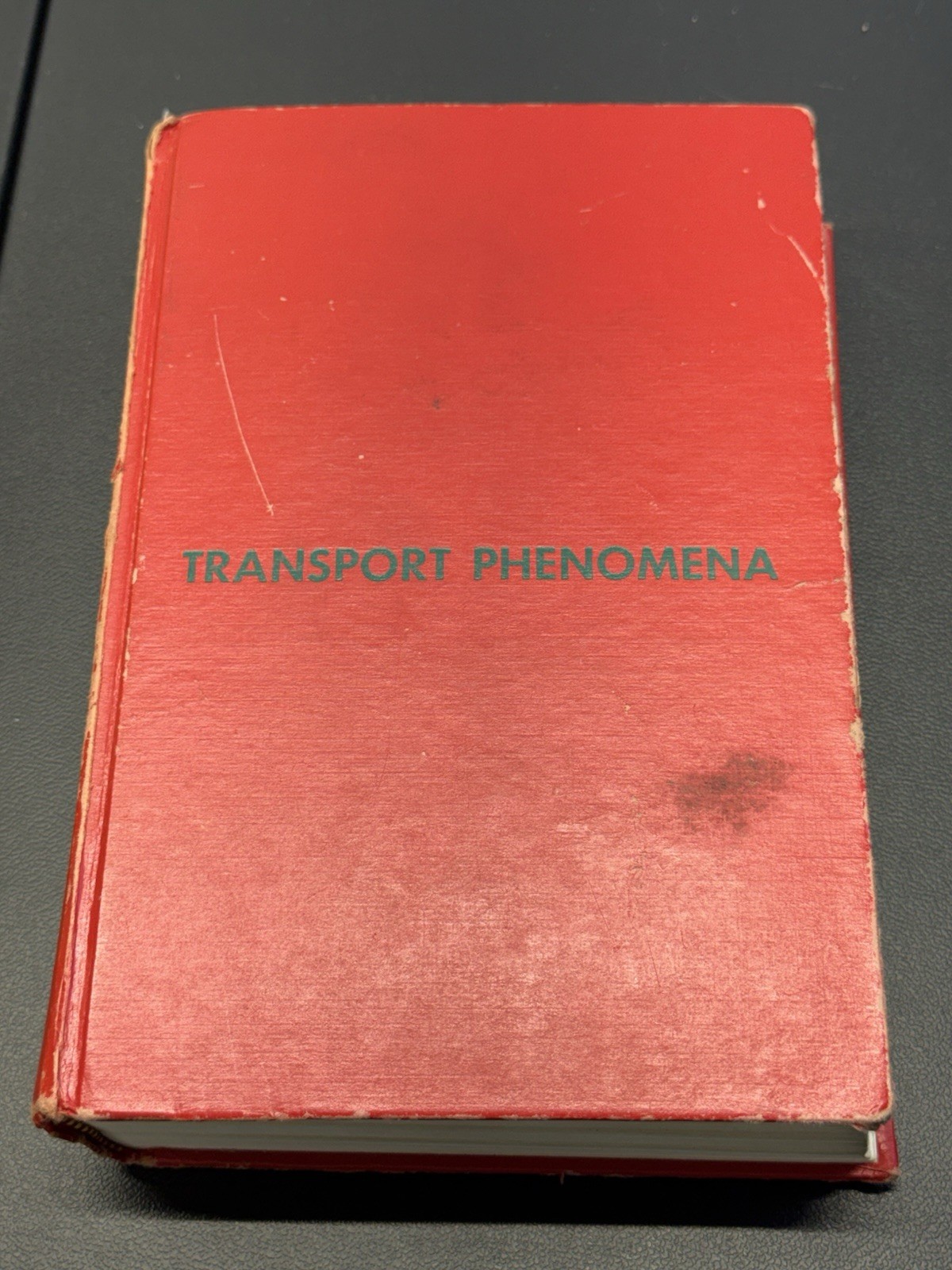 Transport Phenomena by Bird, Stewart, Lightfoot | Wiley Hardcover Textbook