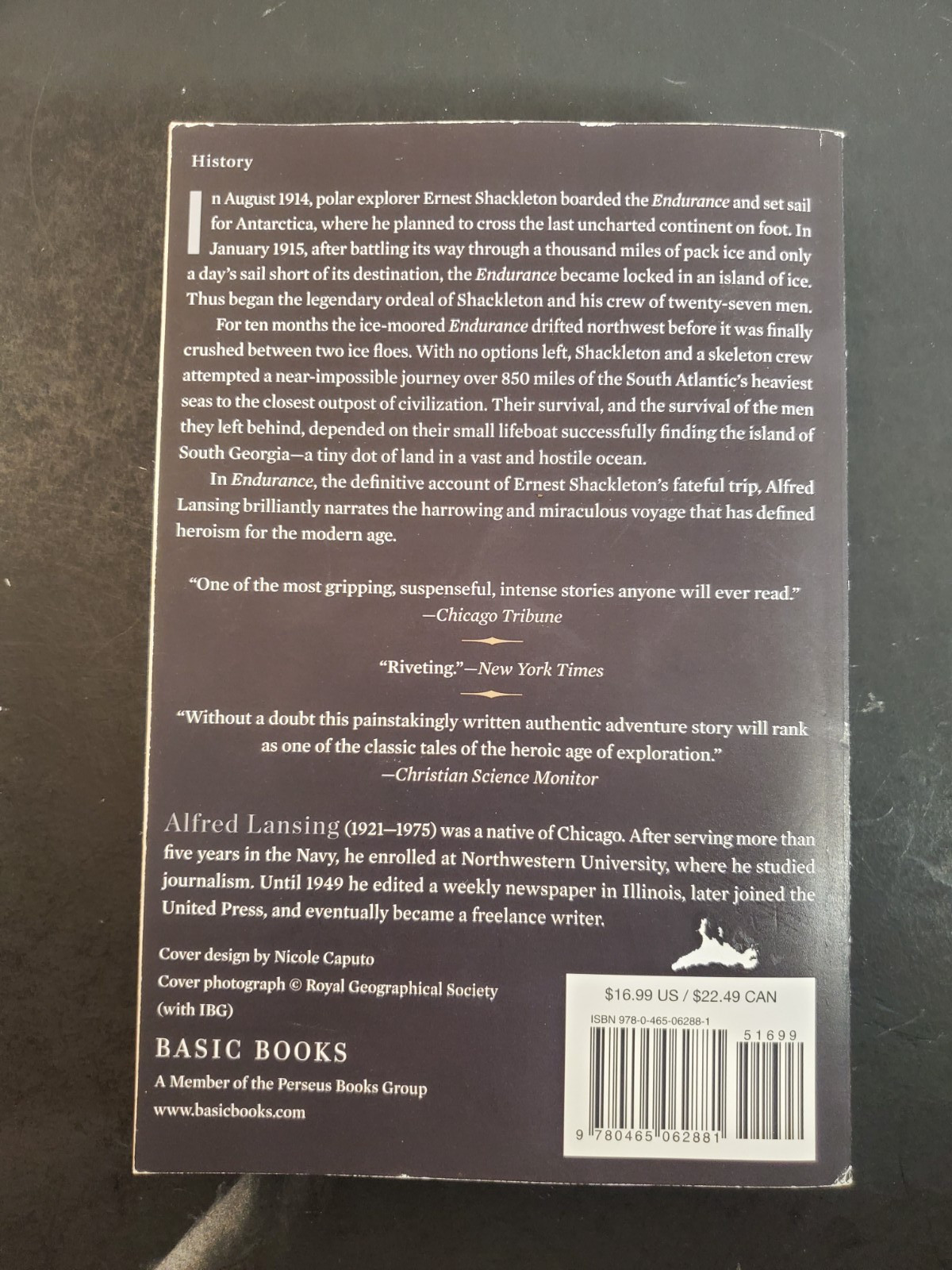 Endurance : Shackleton’s Incredible Voyage by Alfred Lansing (2015, Trade…