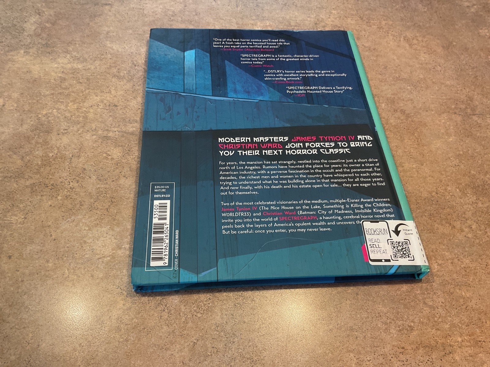 Spectregraph by James Tynion IV Hardcover Book