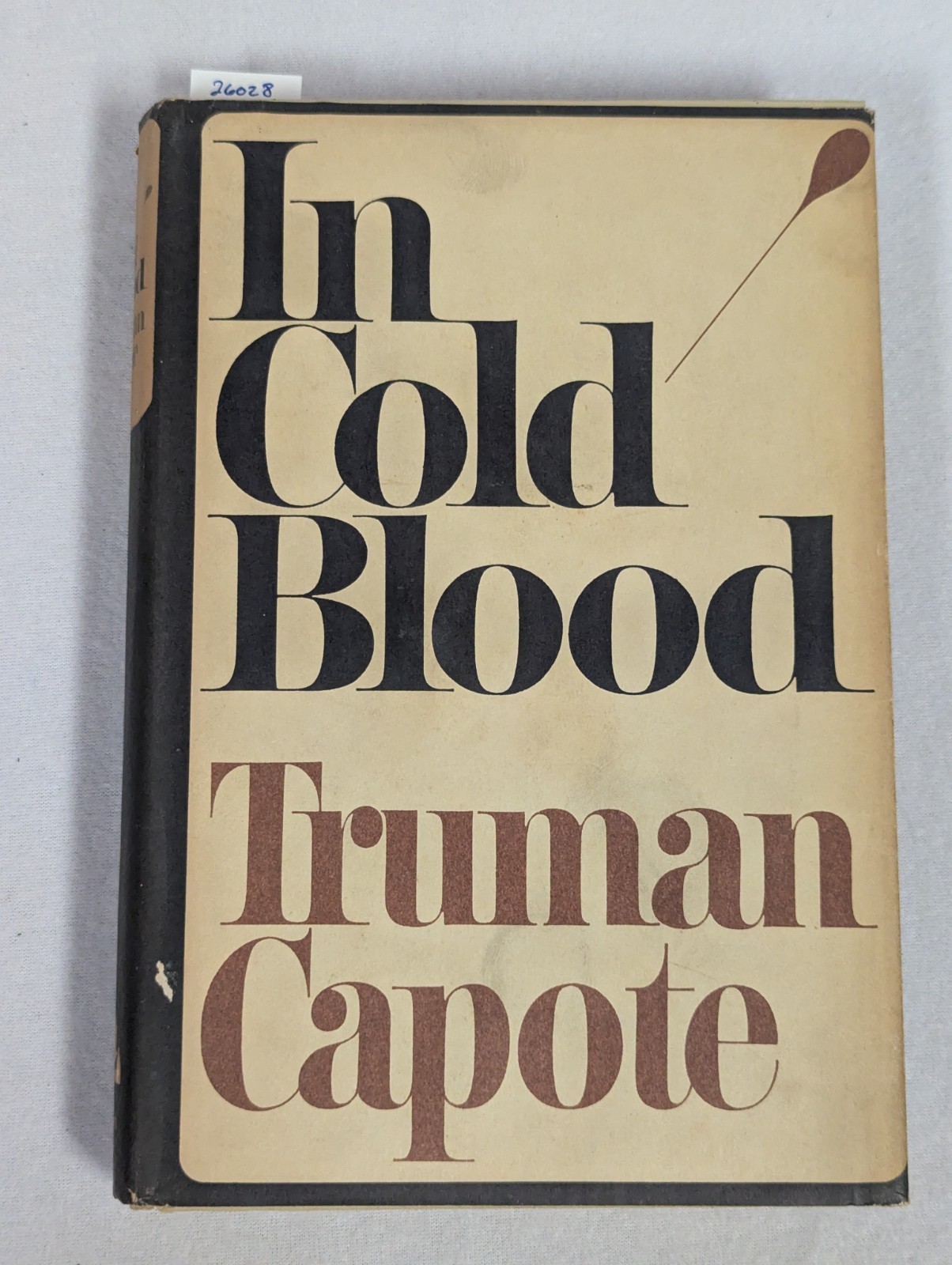 In Cold Blood Truman Capote 1965 First Edition First Printing BCE HC DJ Club