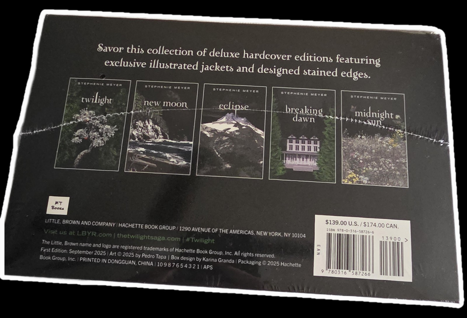 NEW/SEALED The Twilight Saga Deluxe Hardcover Collection