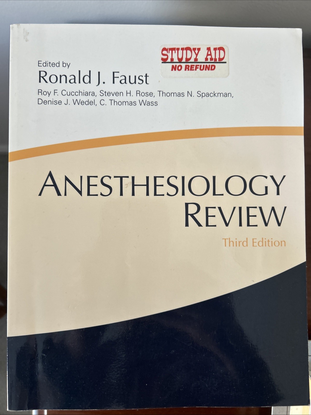 Anesthesiology Review by Faust, Ronald J.