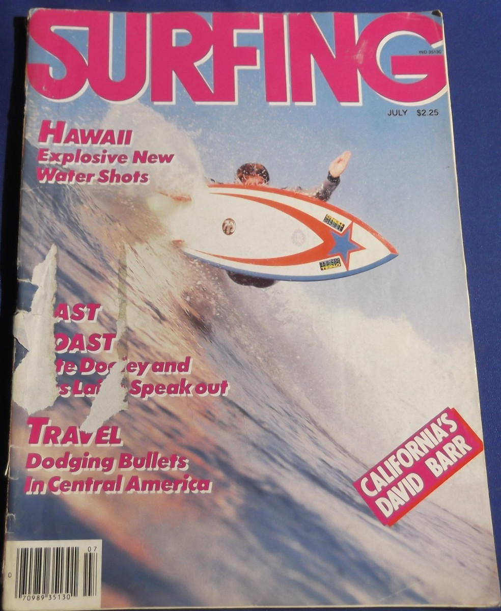 SURFING MAGAZINE JULY 1981 LOCAL WES LAINE CHEYNE HORAN DAVID BARR VINTAGE