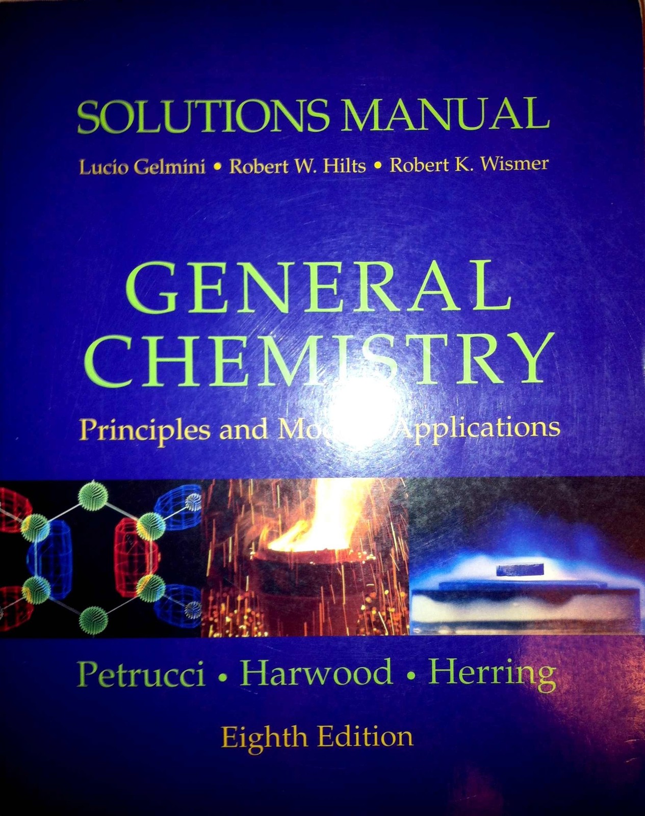 Solutions Manual: General Chemistry