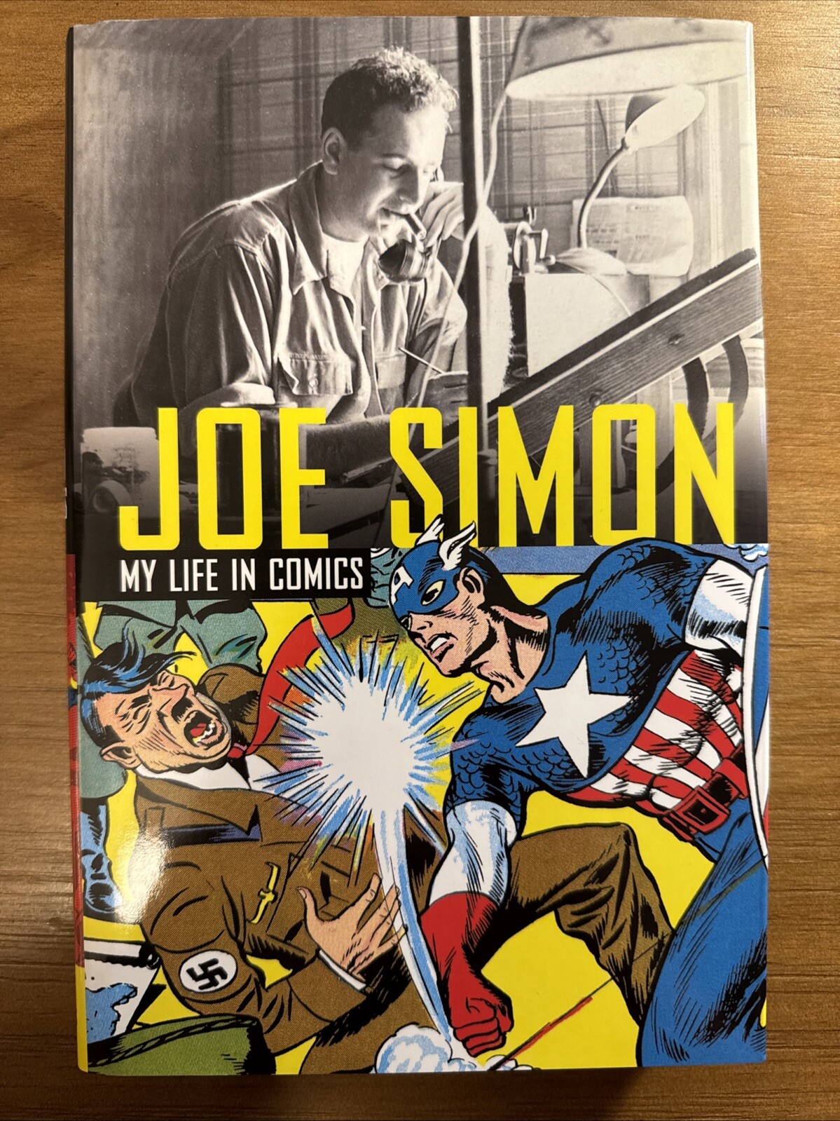Joe Simon MY LIFE IN COMICS 2011 1st edition HB DJ