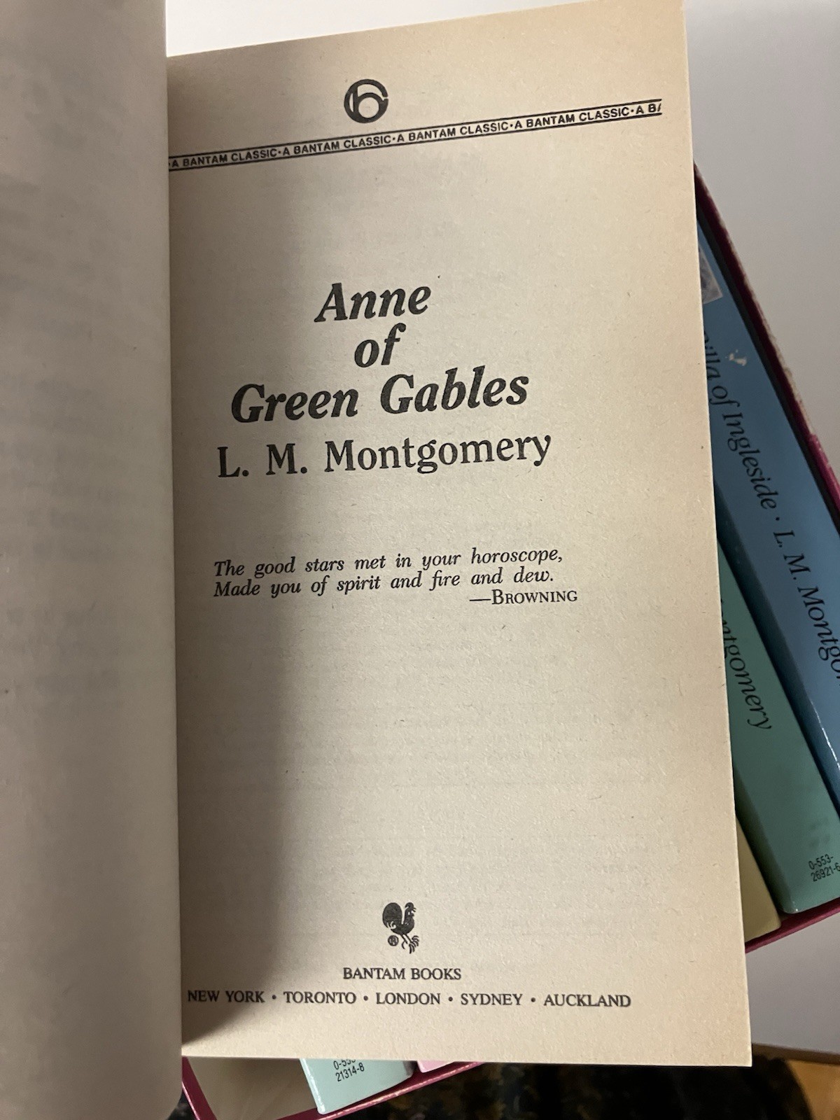 The Complete Anne of Green Gables Books 1-8 1992 L. M. Montgomery Very Good