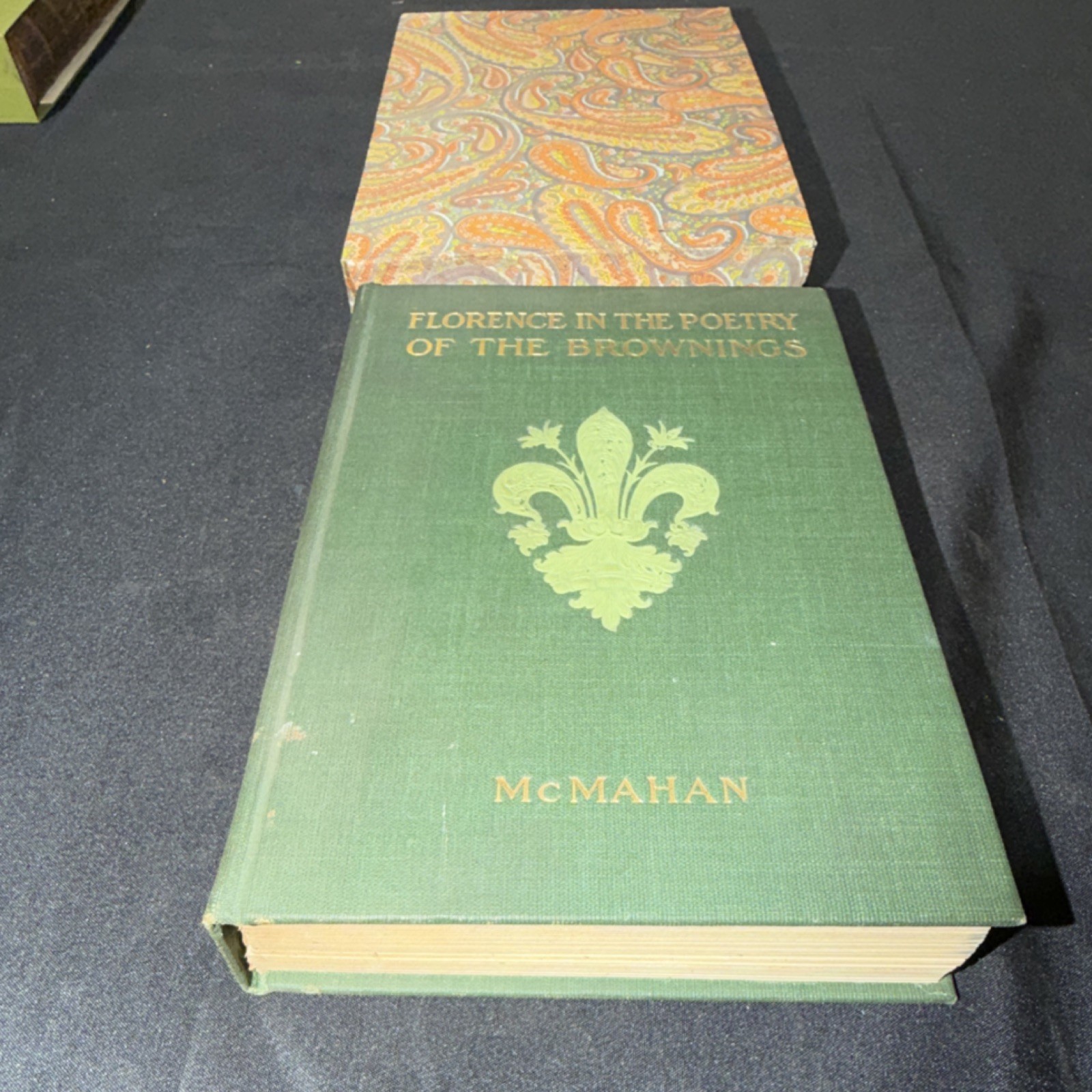 McMahan Florence Poetry Brownings 1907 A.C. McClurg Illustrated Hardcover