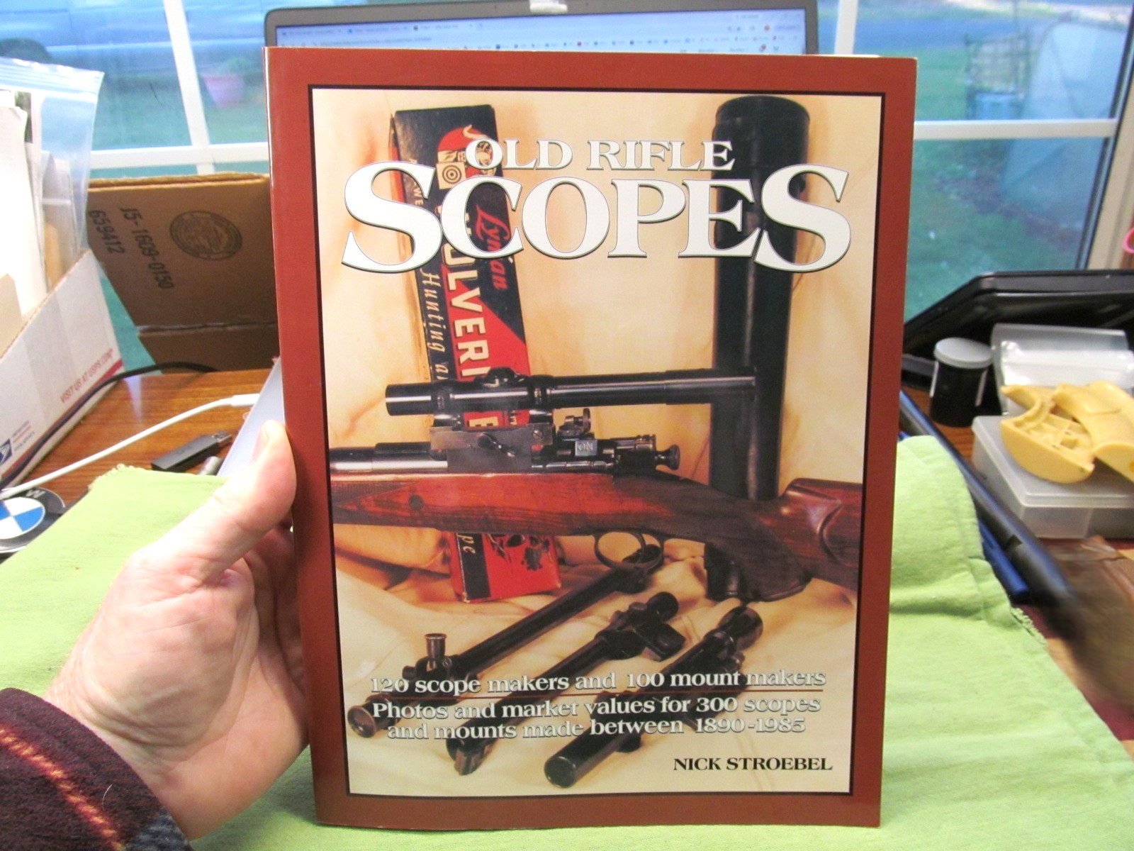 Old Rifle Scopes by Nick Stroebel – 398 pages – Paperback