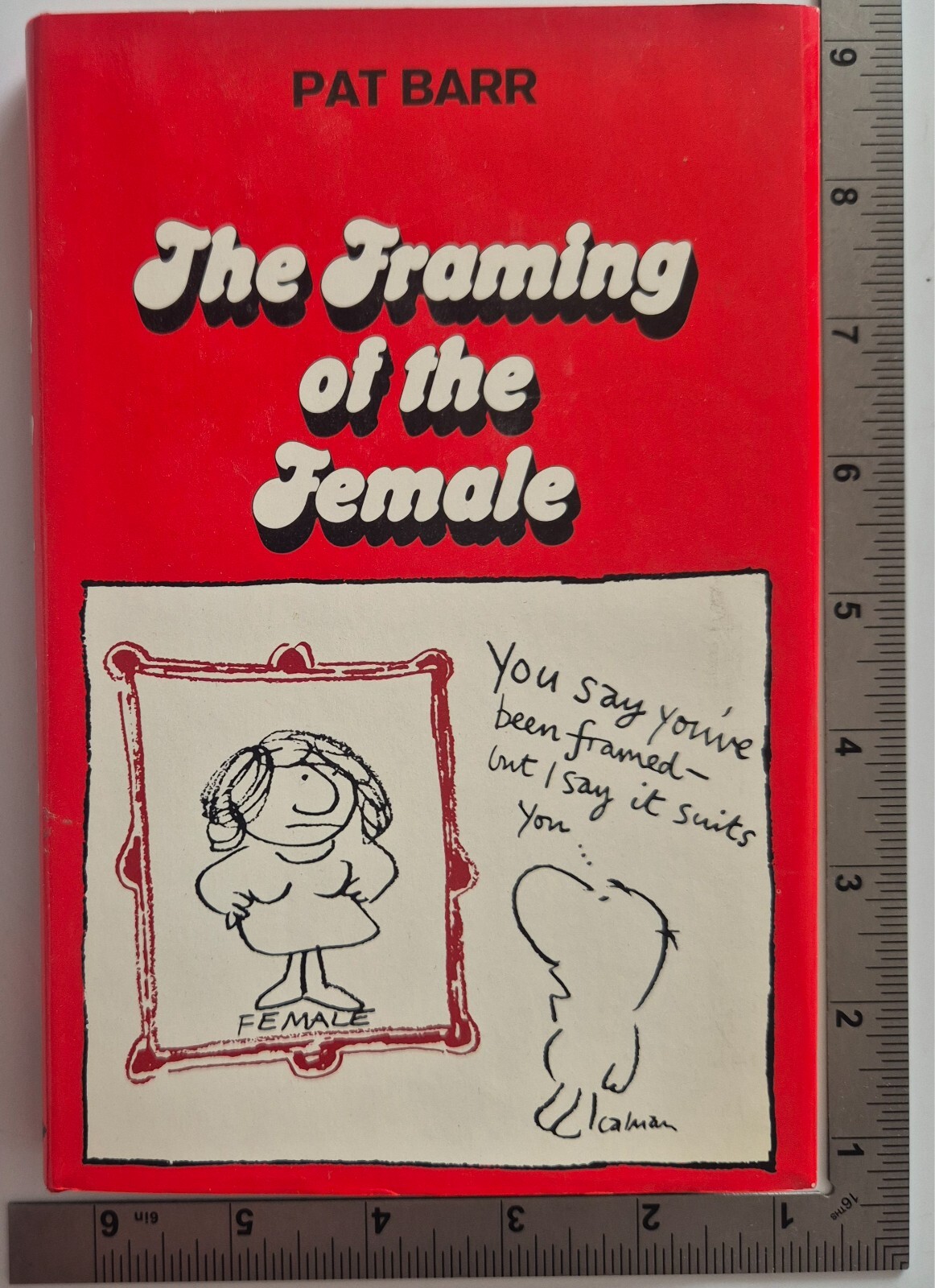 The Framing Of The Female Hardback Pat Barr 1st 1978 Penguin Books Ltd