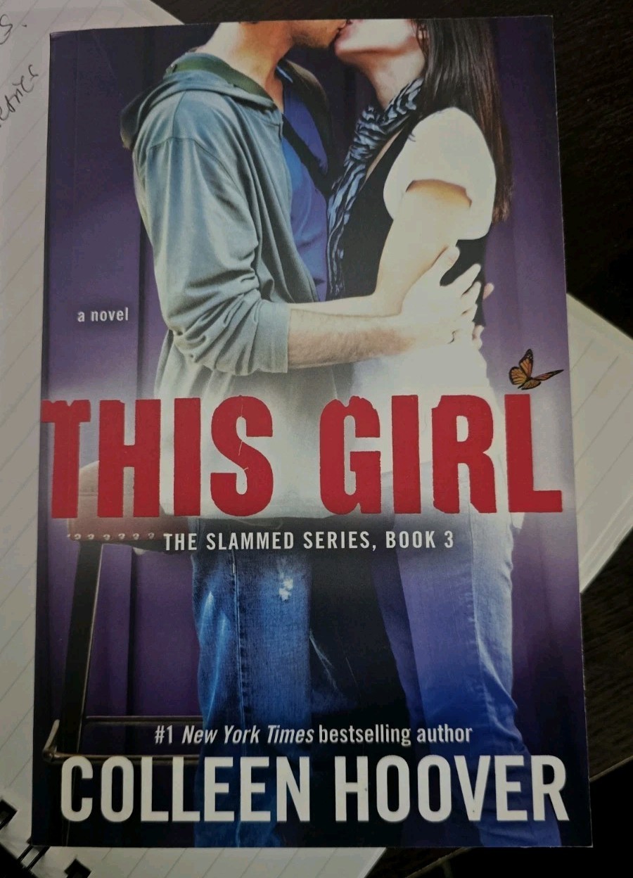 This Girl Colleen Hoover Signed Twice 2013 First Atria Paperback Bookworm Box
