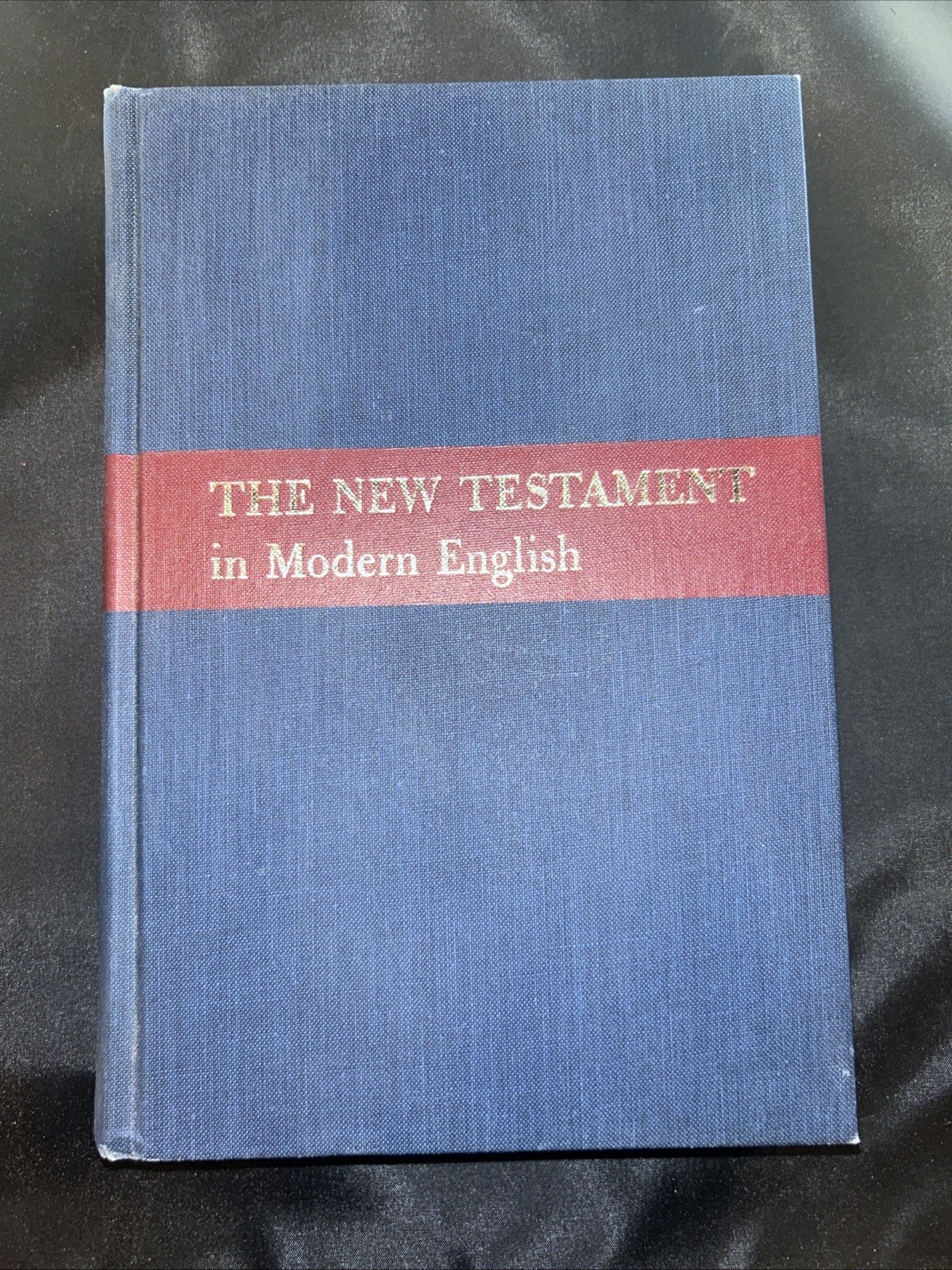 1965 Print JB Phillips New Testament Modern English HC Bible Macmillan VTG