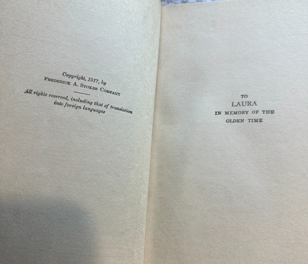 Annes House of Dreams L M Montgomery 1st Edition 1917 Hardback A L Burt Co Pub