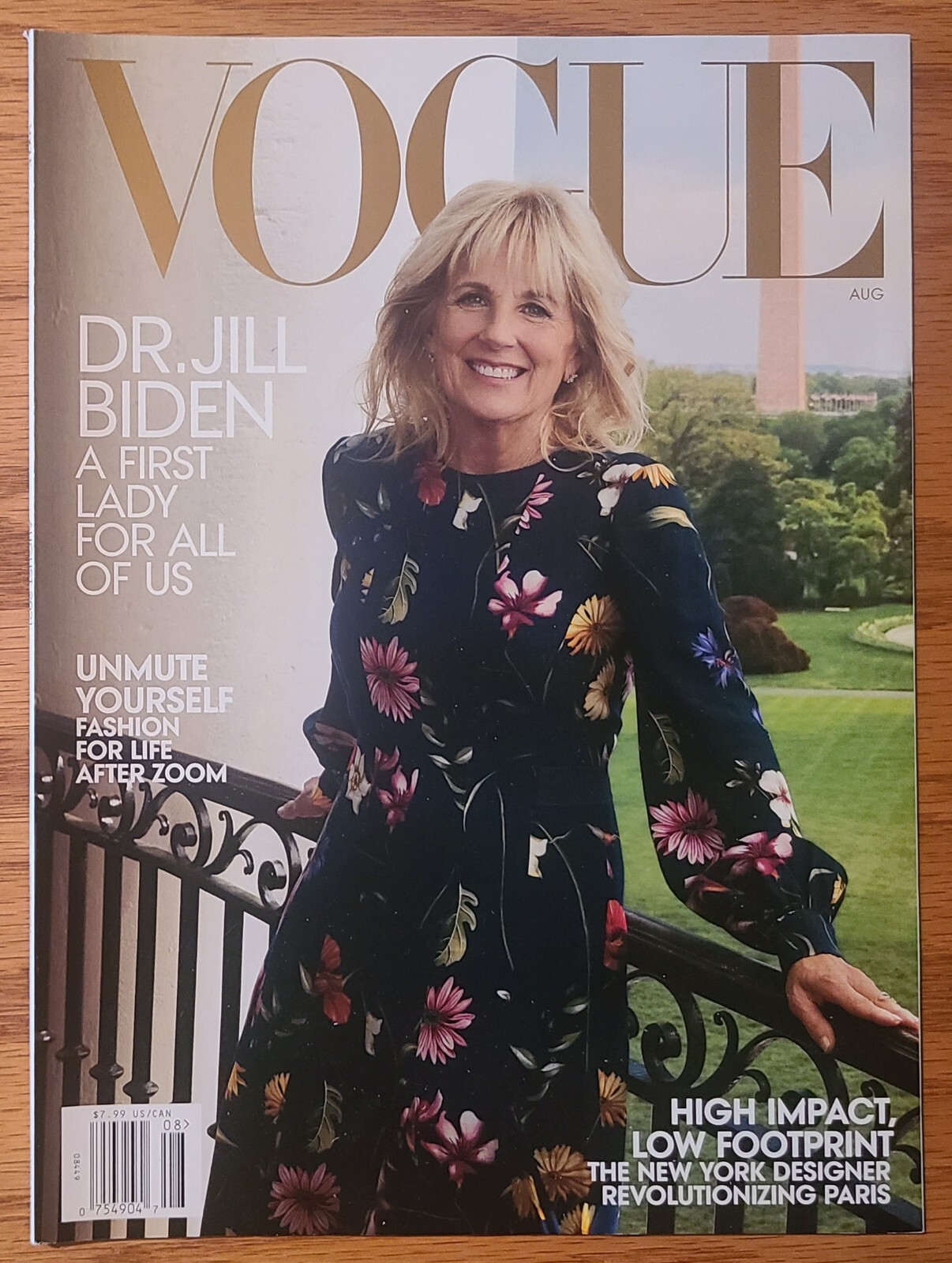 Vogue Magazine – Dr Jill Biden – August 2021