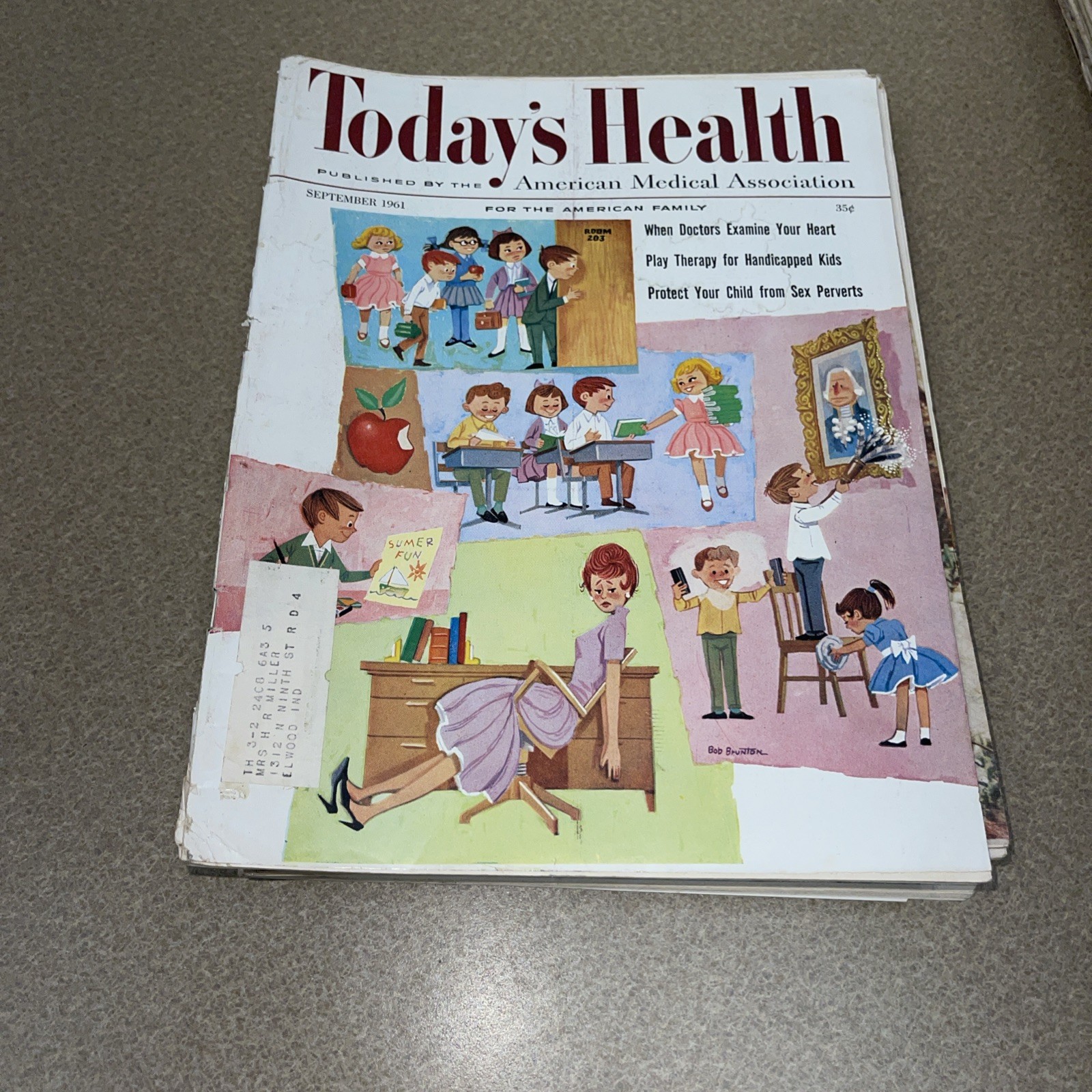 Today’s Health Magazine, Lot Of 13 From 1961 And 1962 In Acceptable Condition ￼