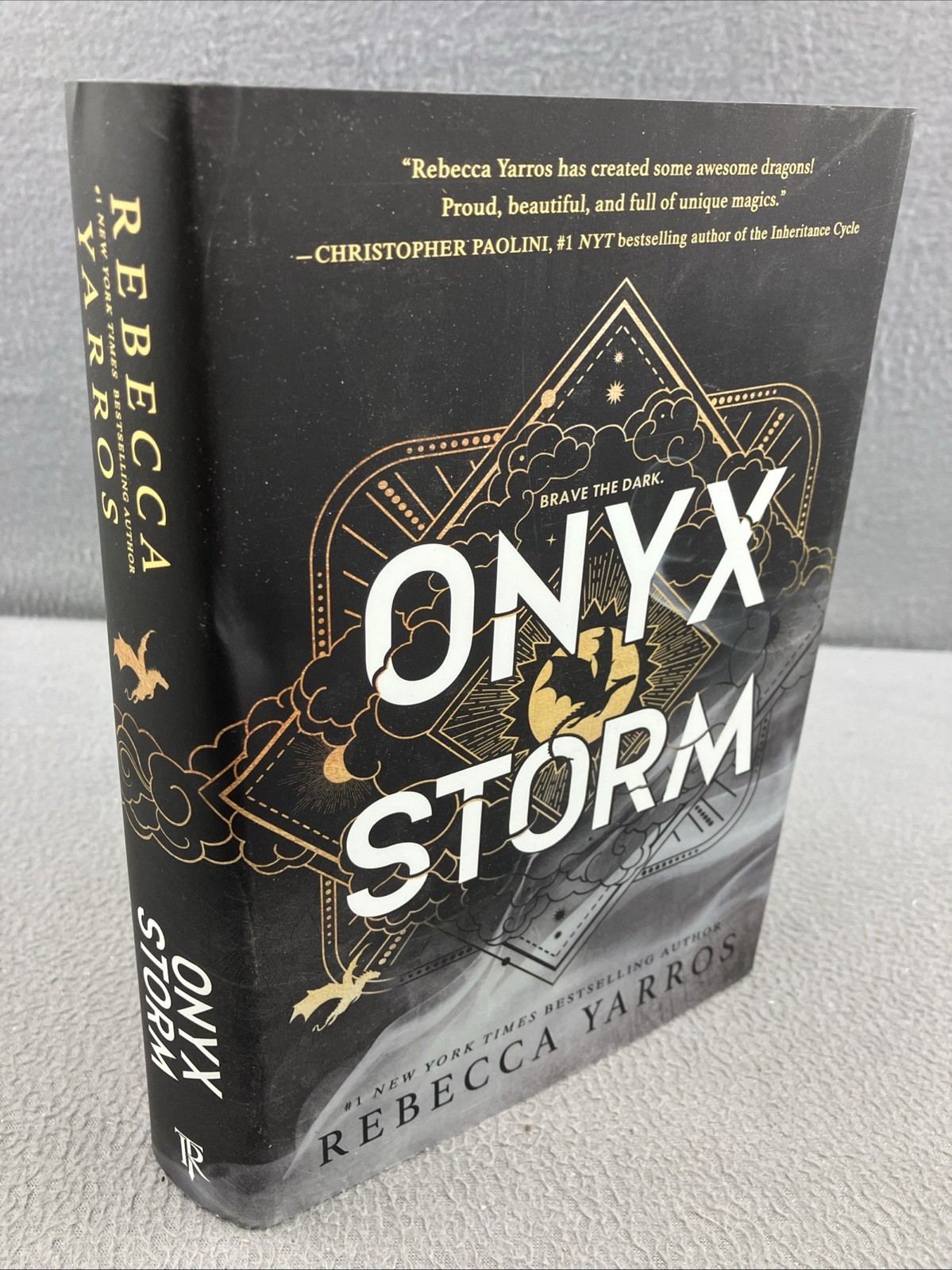 Onyx Storm (Standard Edition) Rebecca Yarros (2025, Hardcover) -1st Edition