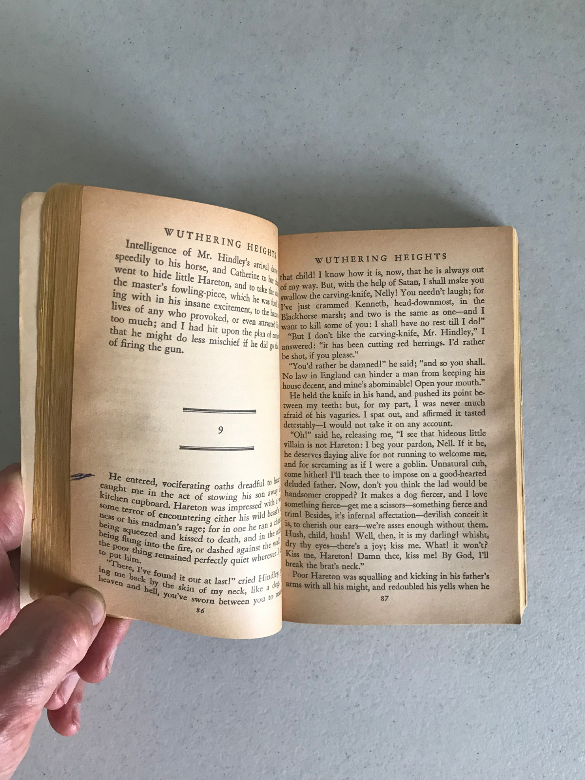 Wuthering Heights by Emily Bronte Vintage A Washington Square Press Paperback