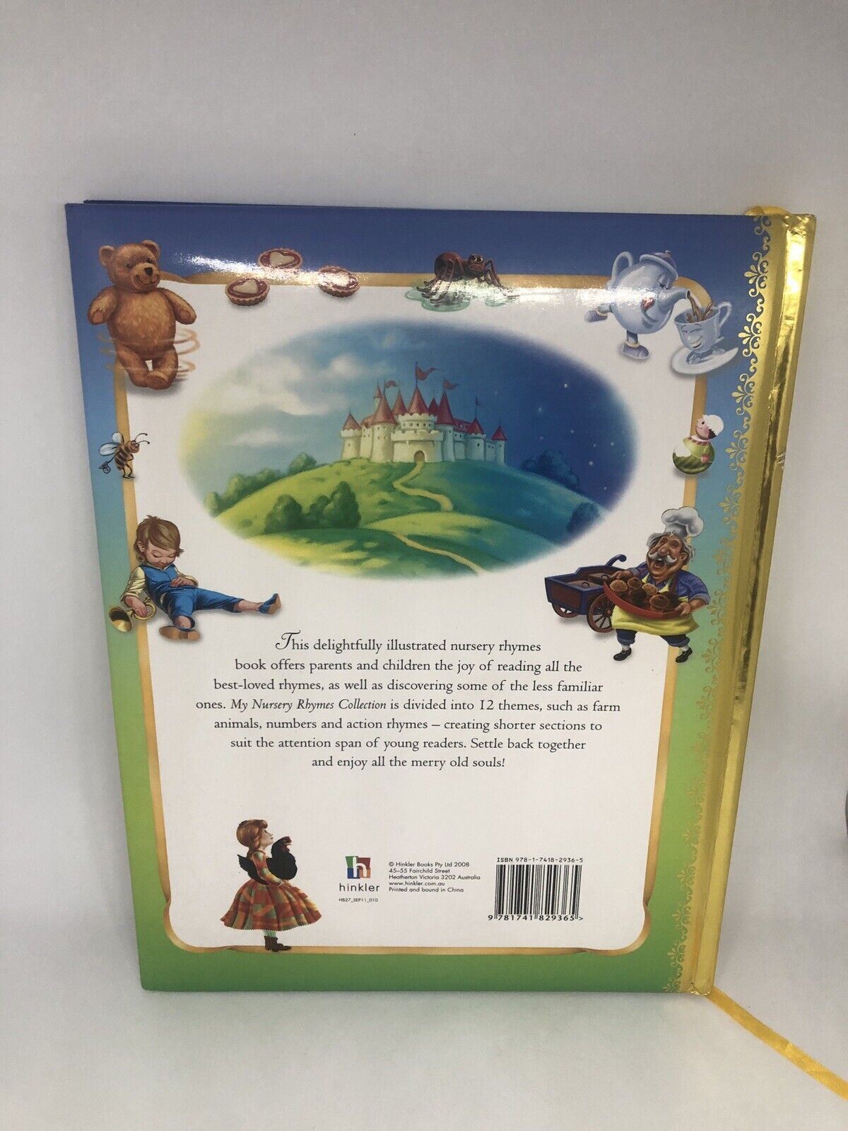 My Nursery Rhymes Collection By Hinkler Books Pty Ltd V GOOD CONDITION Free Post