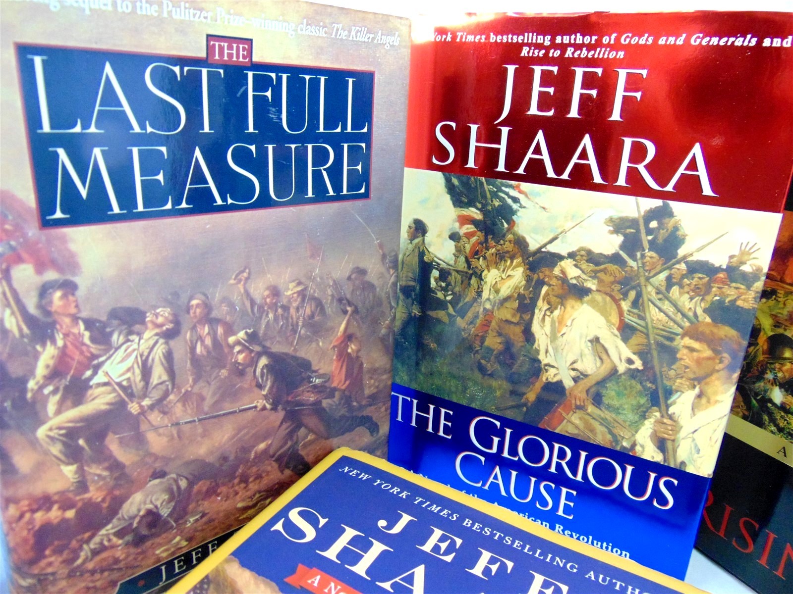 Jeff Shaara: 8 Book Lot Hardback First Editions. Revolution Civil War WWII