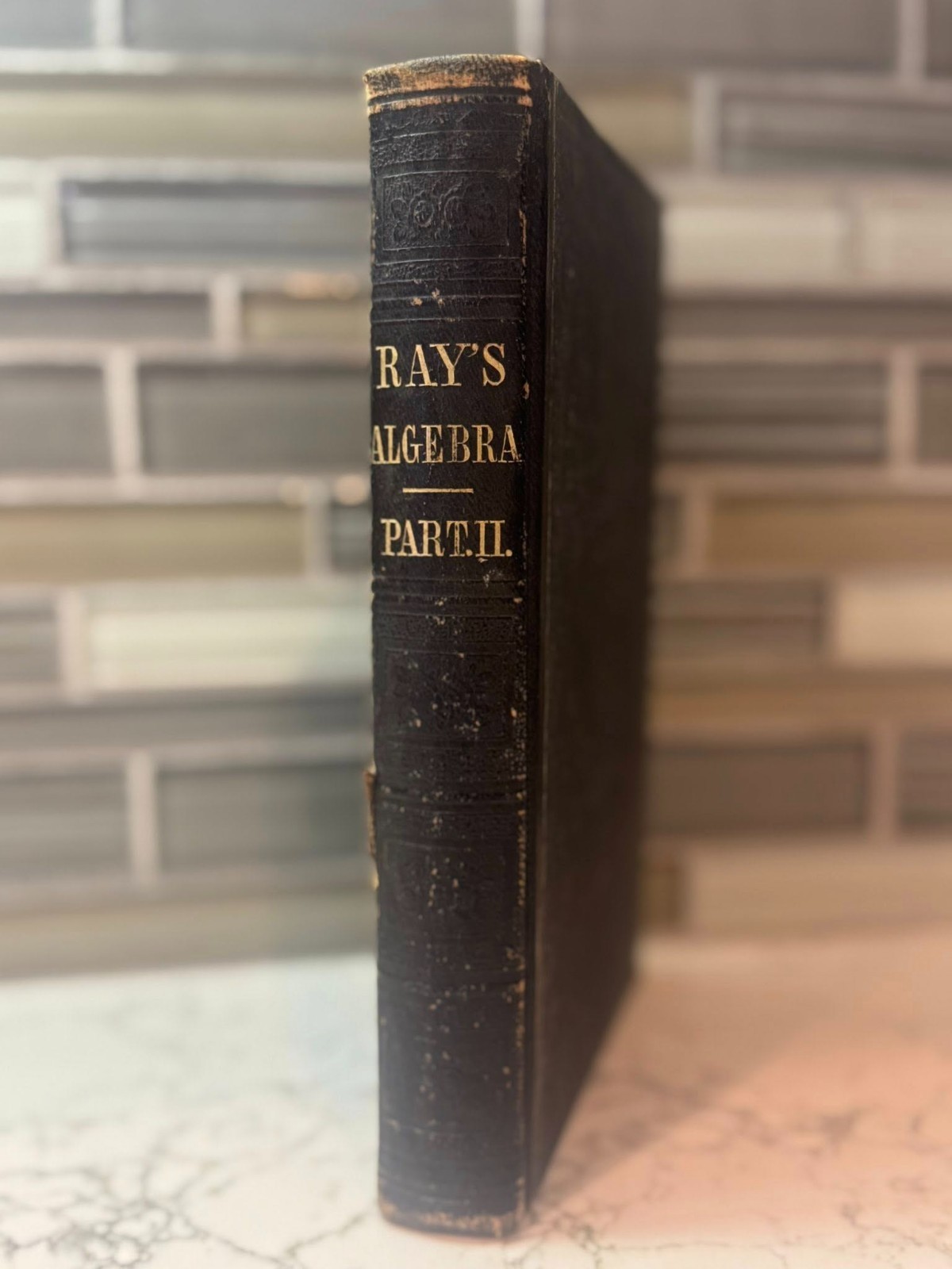 1866 RAY’S MATHEMATICAL SERIES – PART SECOND 2 ANALYTICAL TREATISE Nice Textbook