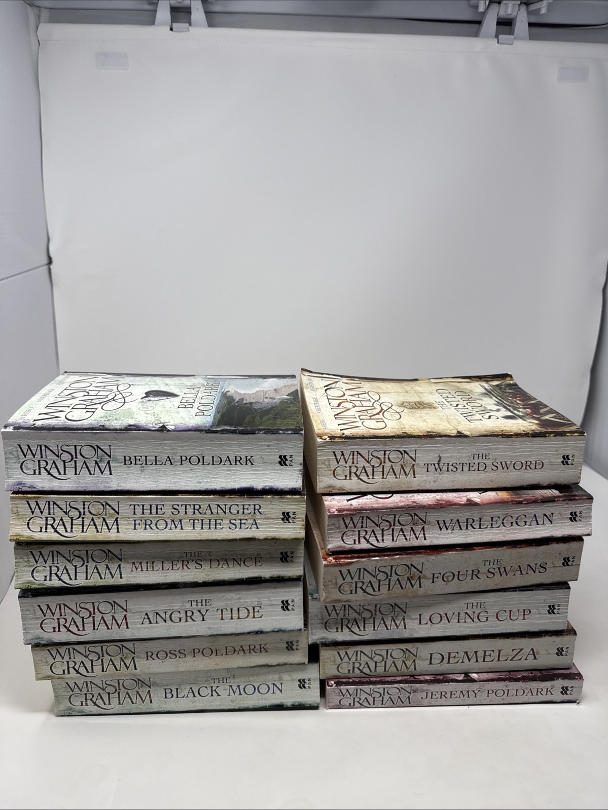 Poldark Series Books 1-12 By Winston Graham Complete Collection Box Set Lot