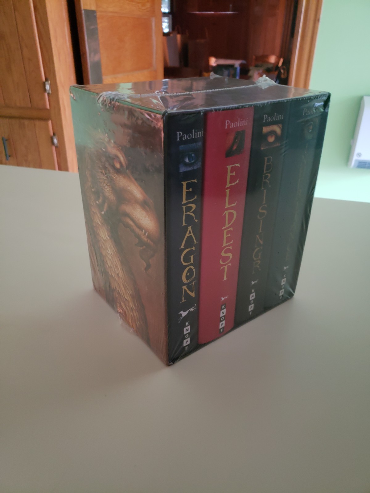 THE INHERITANCE CYCLE 4 Volume Set. New. Hardcover. Shrinkwrapped. Never Opened.