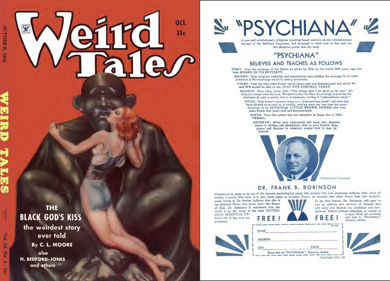 318 BOOKS – Weird Tales – Pulp Magazines Fantasy Horror Science Fiction – CD/DVD