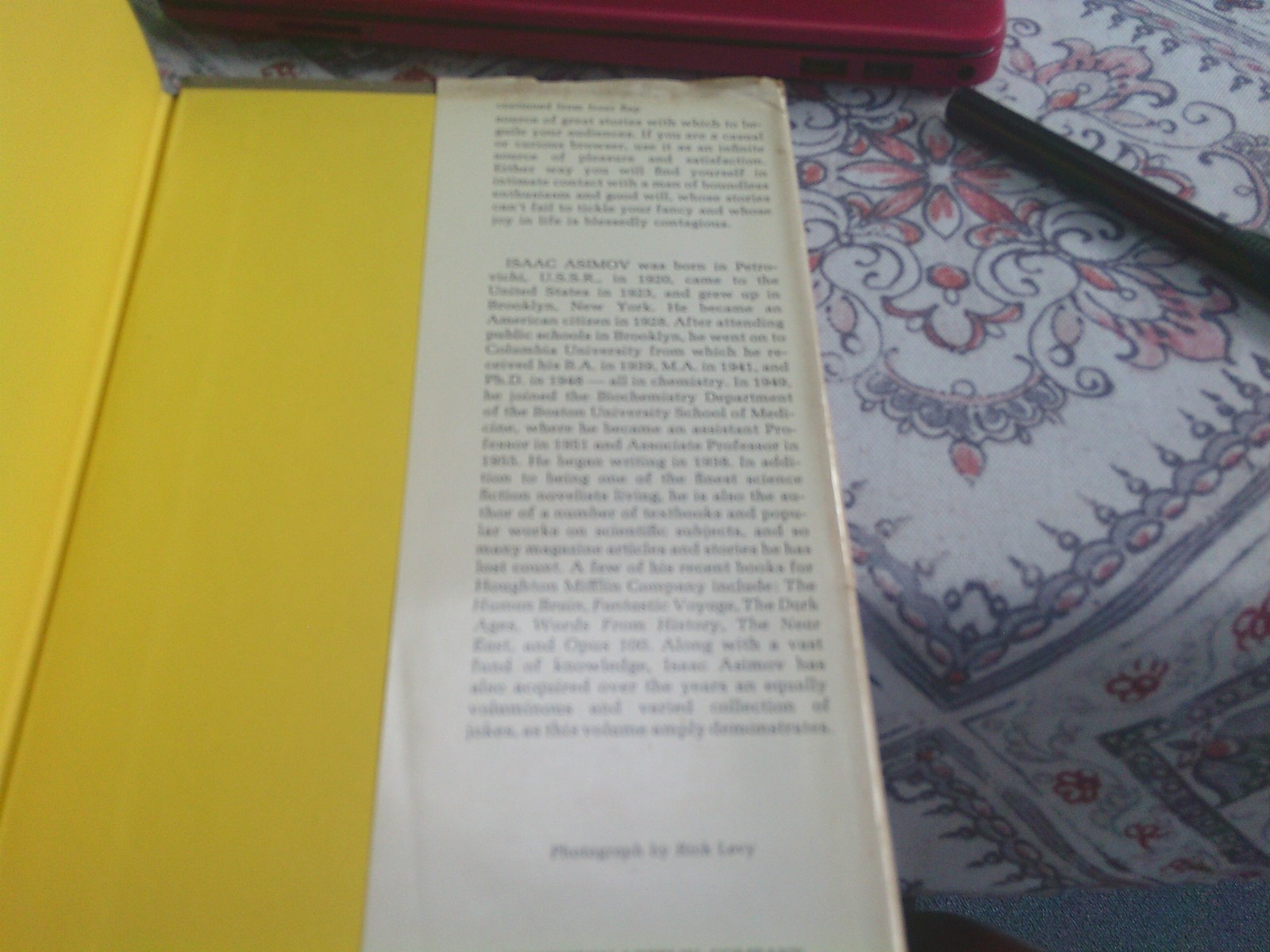Isaac Asimov’s Treasury of Humor, 1971 First Edition, 432 Pages