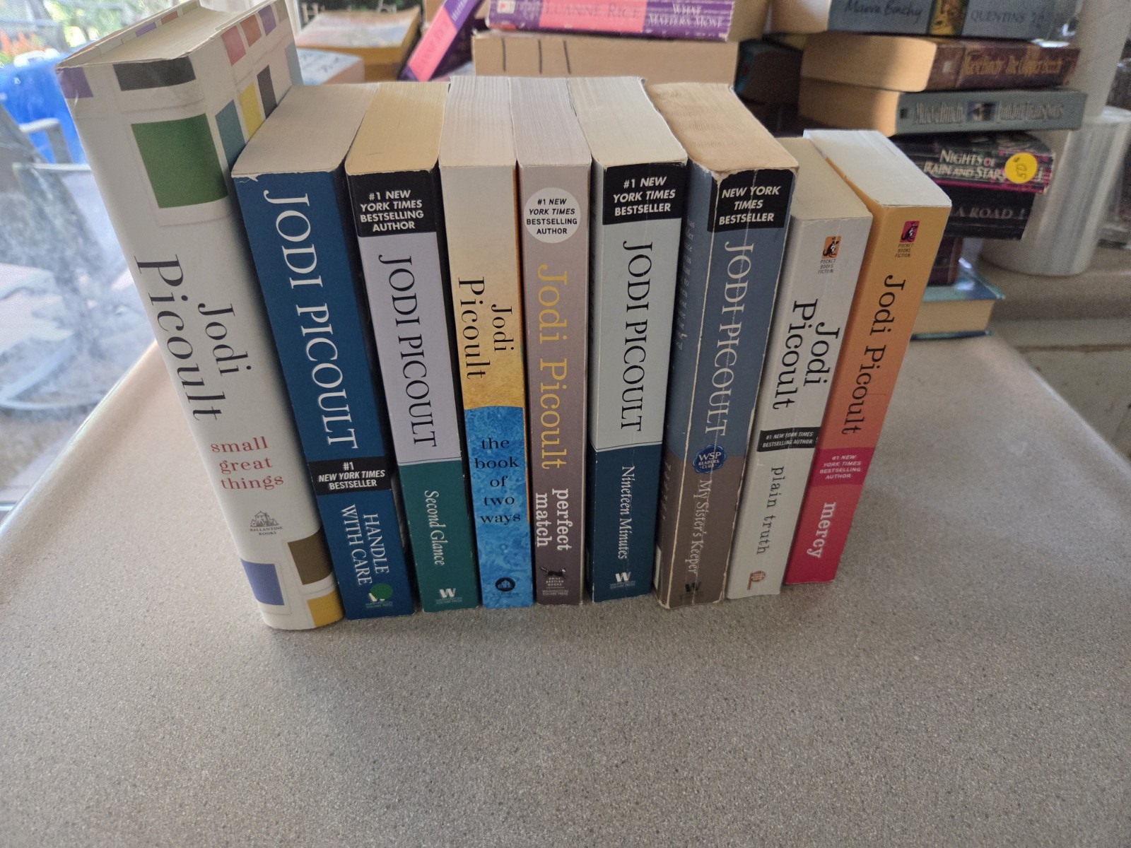 Jodi Picoult Book Lot Of 9. HC & PB. Relationships Romance Women’s Fiction