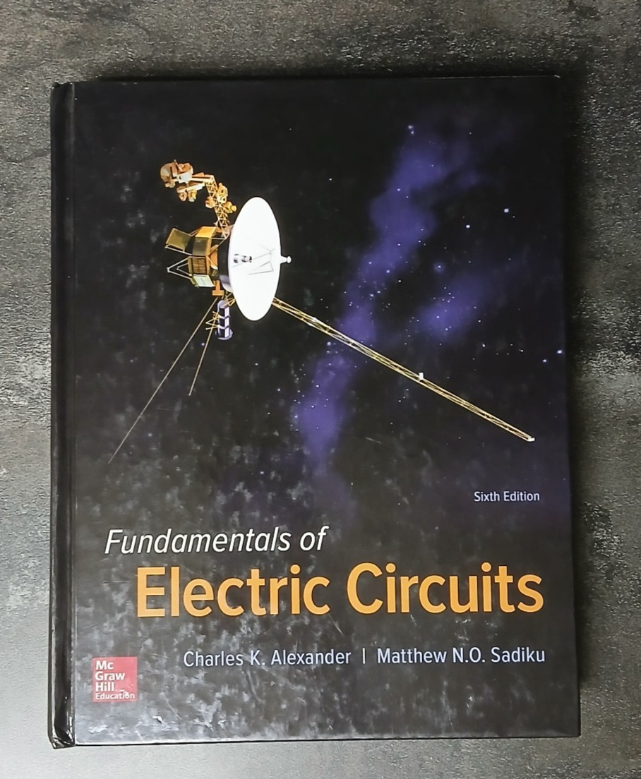 Fundamentals of Electric Circuits by Sadiku and Alexander 6th Edition (2017, HC)