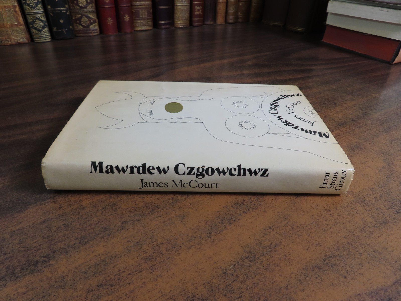 Mawrdew Czgowchwz James McCourt HC 1975 Stated First Edition Farrar Straus