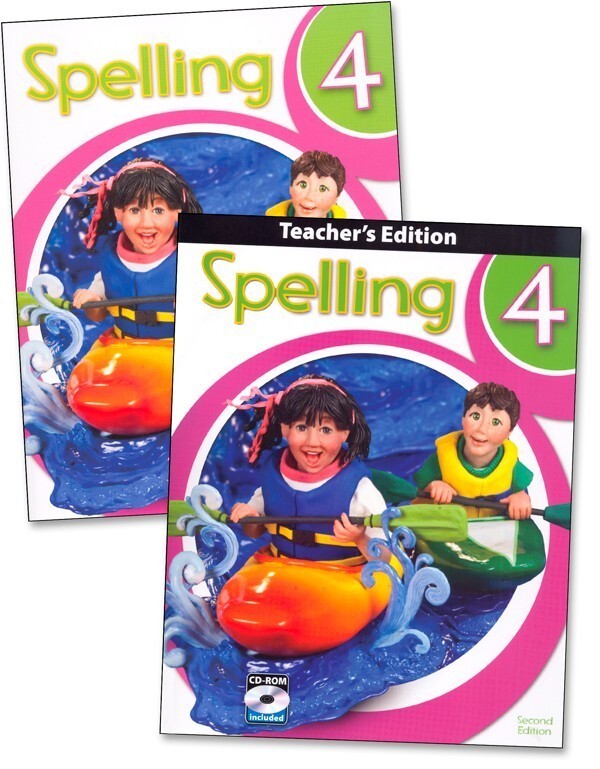 BJU Bob Jones 4th grade SPELLING 4 SET Student WorkText Teacher’s Edition SAVE!