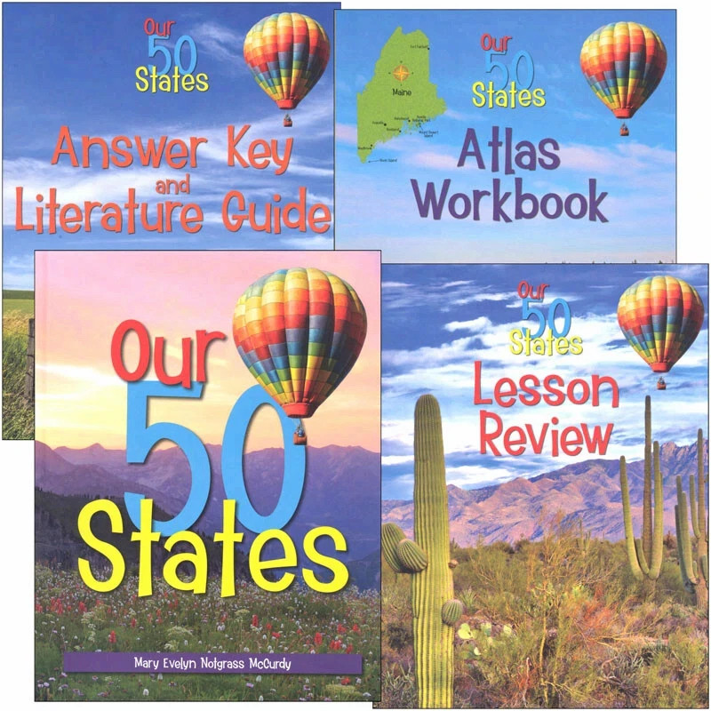 Notgrass Our 50 States Complete Elementary U.S. Geography Curriculum – NEW 2020