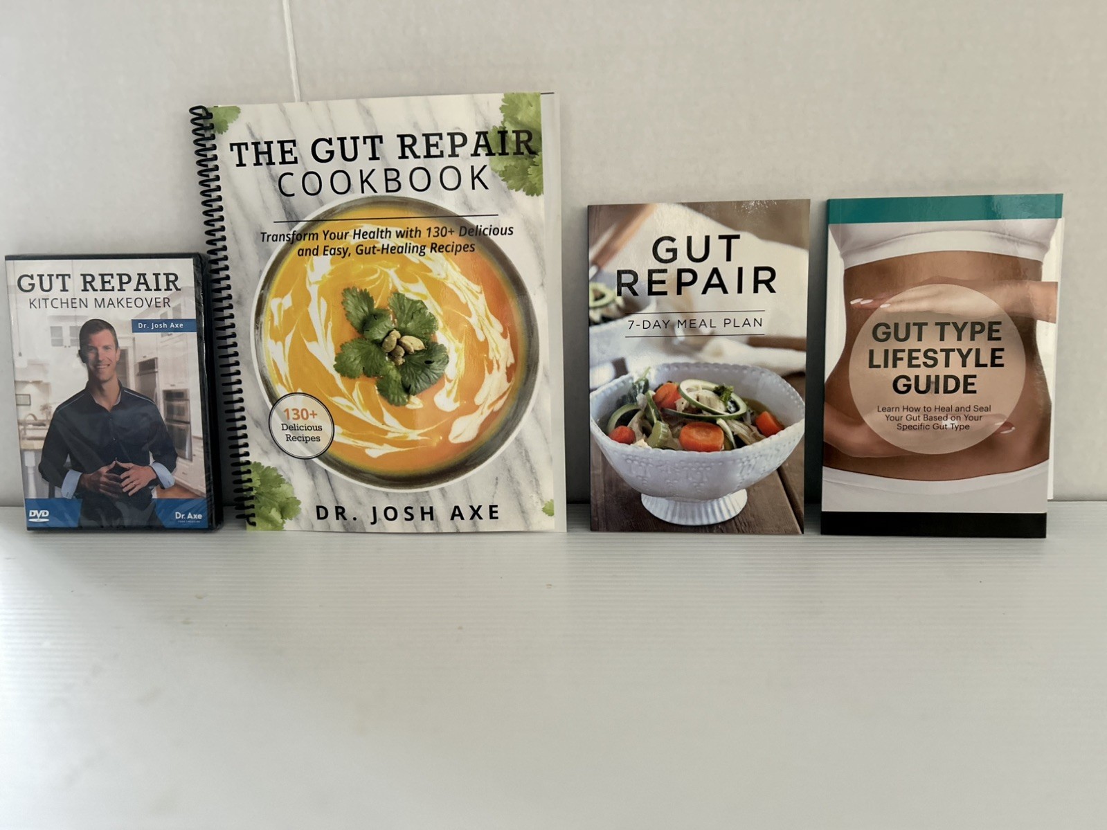 The Gut Repair Cookbook: DVD, 7 Day Meal Plan, Life Style Guide