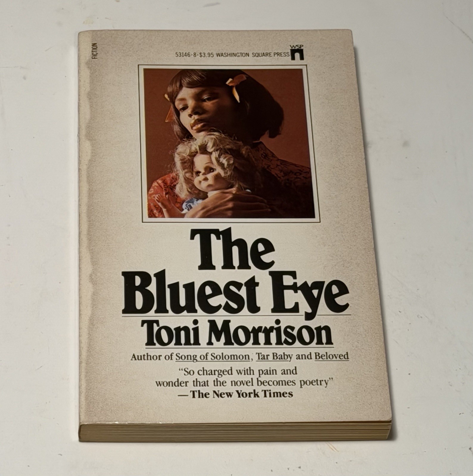 The Bluest Eye Toni Morrison First 1st Pocket WSP 1972 SUPER CLEAN VTG PAPERBACK