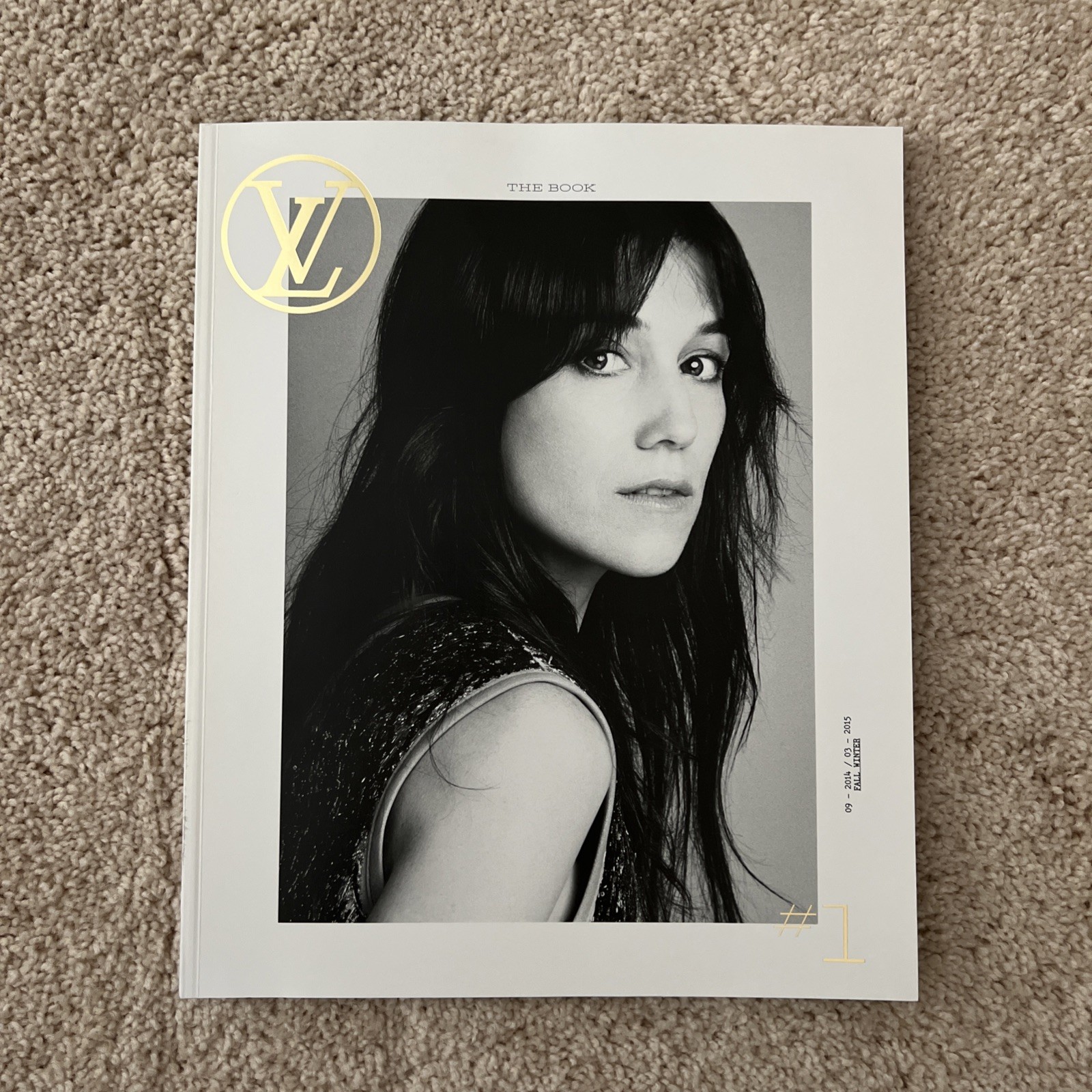 2014 Louis Vuitton The Book #1 Charlotte Gainsbourg G 124 pages