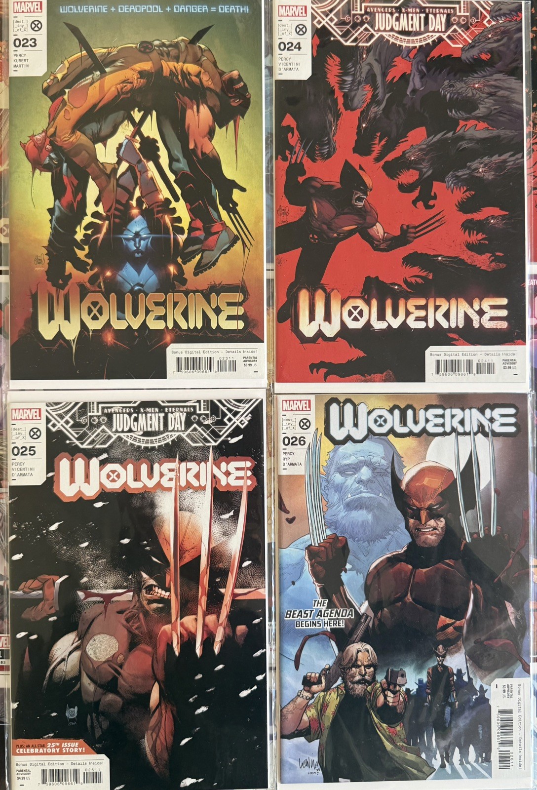 Wolverine Vol. 7 (2020)# 1–29 Consecutive Run – Marvel Comic – No Missing Issues