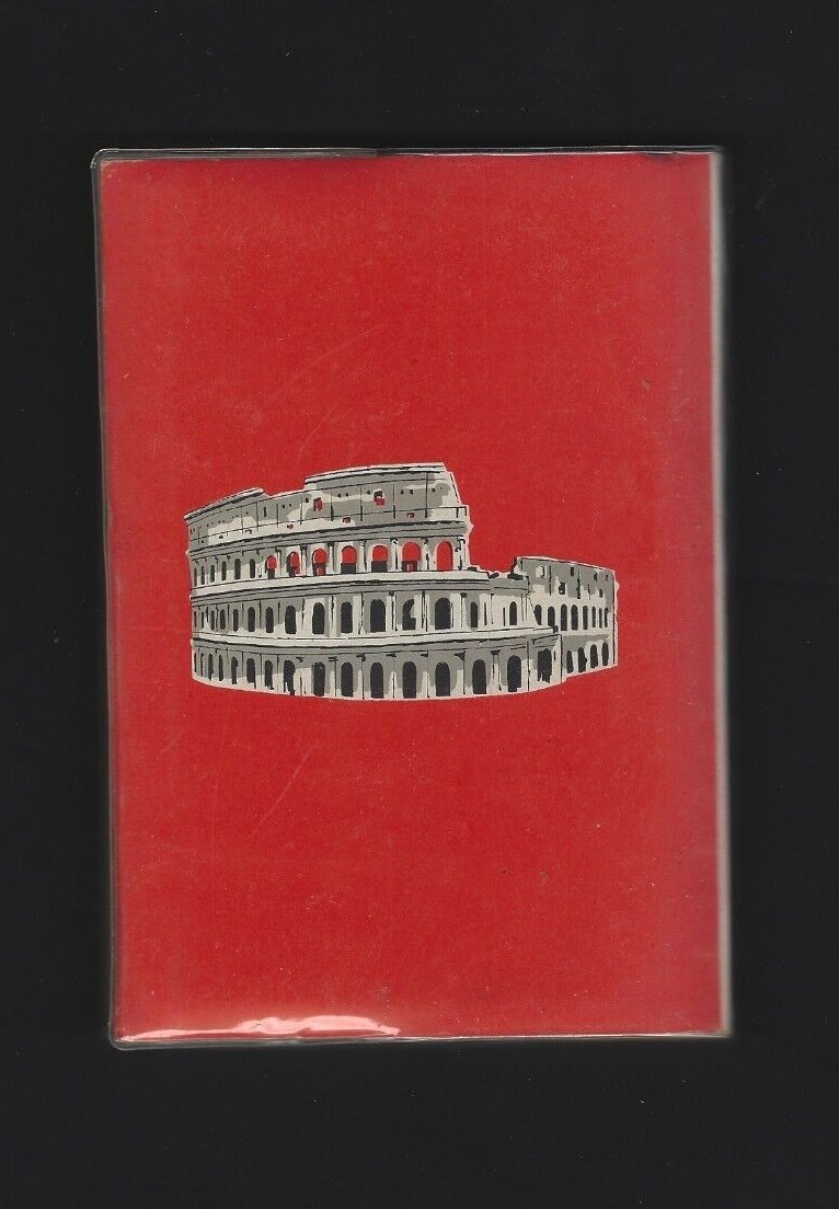 1959 Guide To Rome Book Tivoli Castelgandolfo Arti 198 Pages with Map